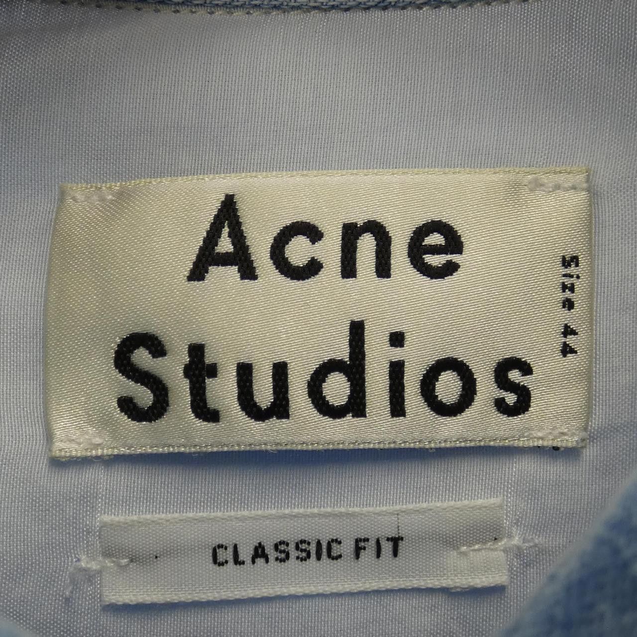 Acne Studios Acne Studios Acne Studios ISHERWOOD DENSH short sleeve shirt Textile Dress Shirt ISHERWOODDENSH DUTY FREE for USA Size ONE SIZE - 4 Thumbnail