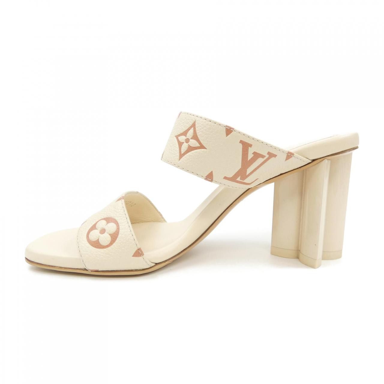 Louis Vuitton Louis Vuitton Louis Vuitton Silhouette Line Sandals Leather Shoes DUTY FREE for USA Size ONE SIZE - 2 Thumbnail