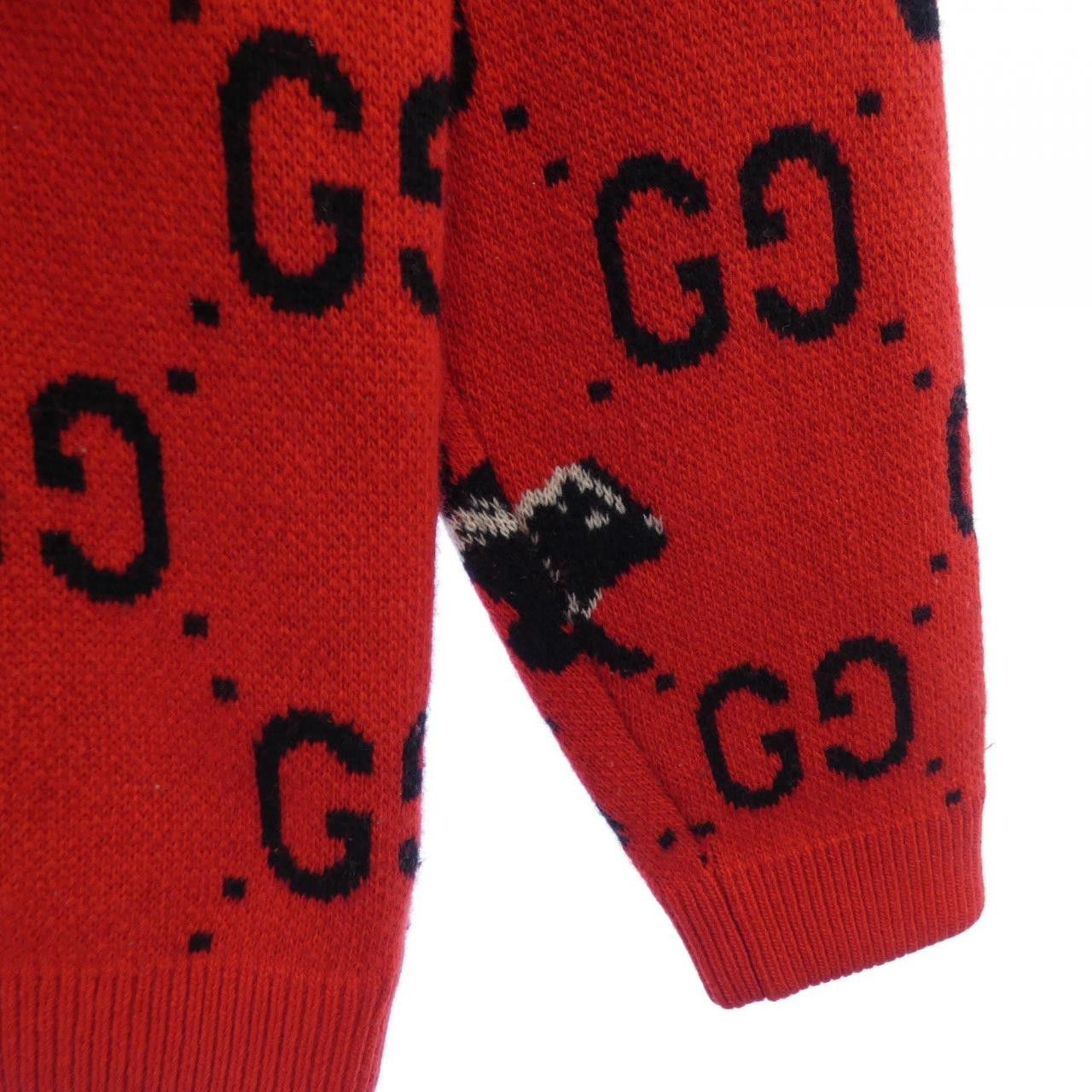 Gucci Gucci Gucci Knitwear Textile Tops 711576XKCL2 DUTY FREE for USA Size ONE SIZE - 6 Thumbnail