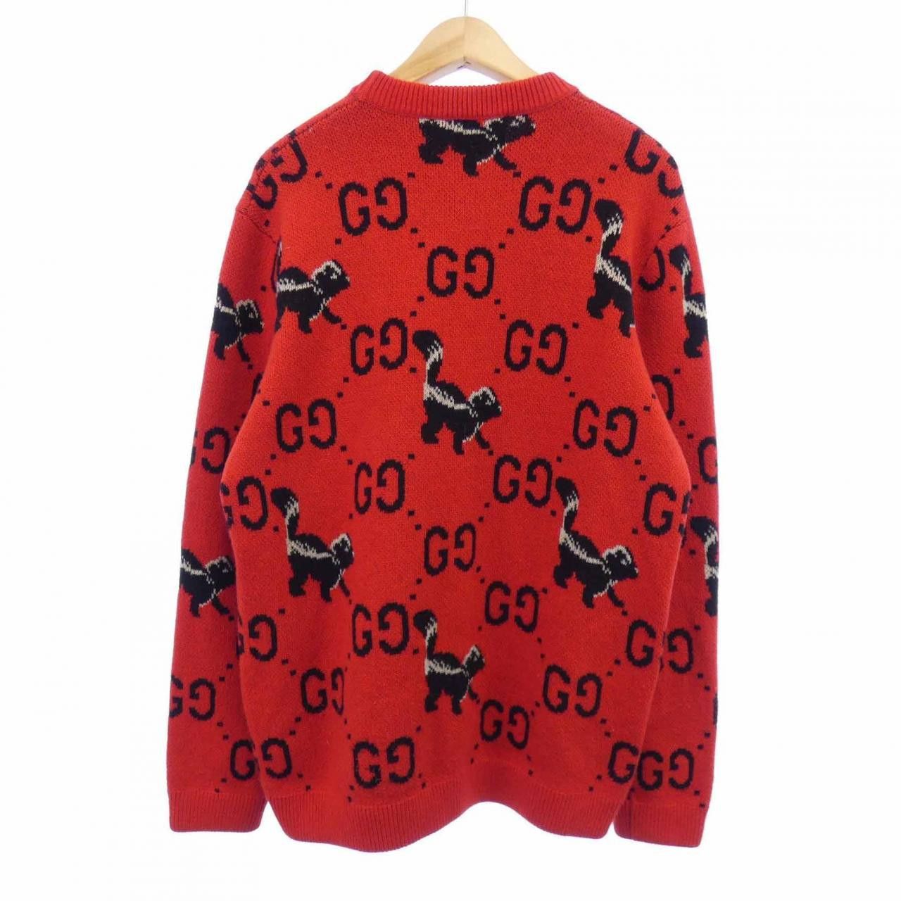 Gucci Gucci Gucci Knitwear Textile Tops 711576XKCL2 DUTY FREE for USA Size ONE SIZE - 2 Thumbnail
