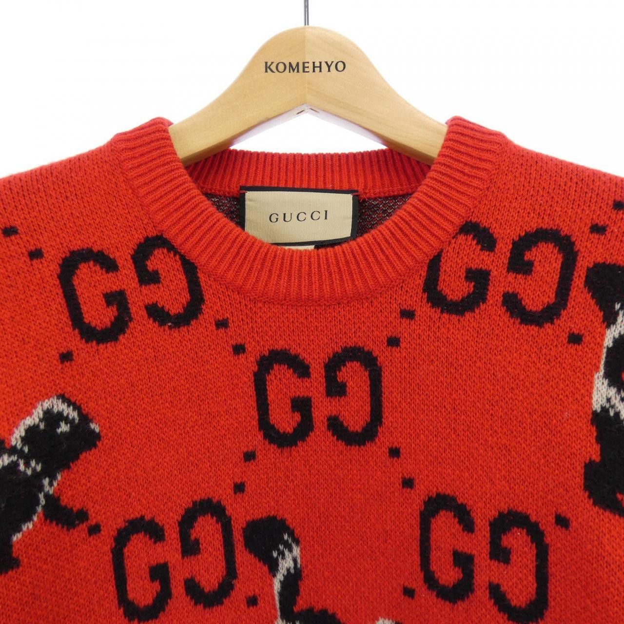 Gucci Gucci Gucci Knitwear Textile Tops 711576XKCL2 DUTY FREE for USA Size ONE SIZE - 5 Thumbnail