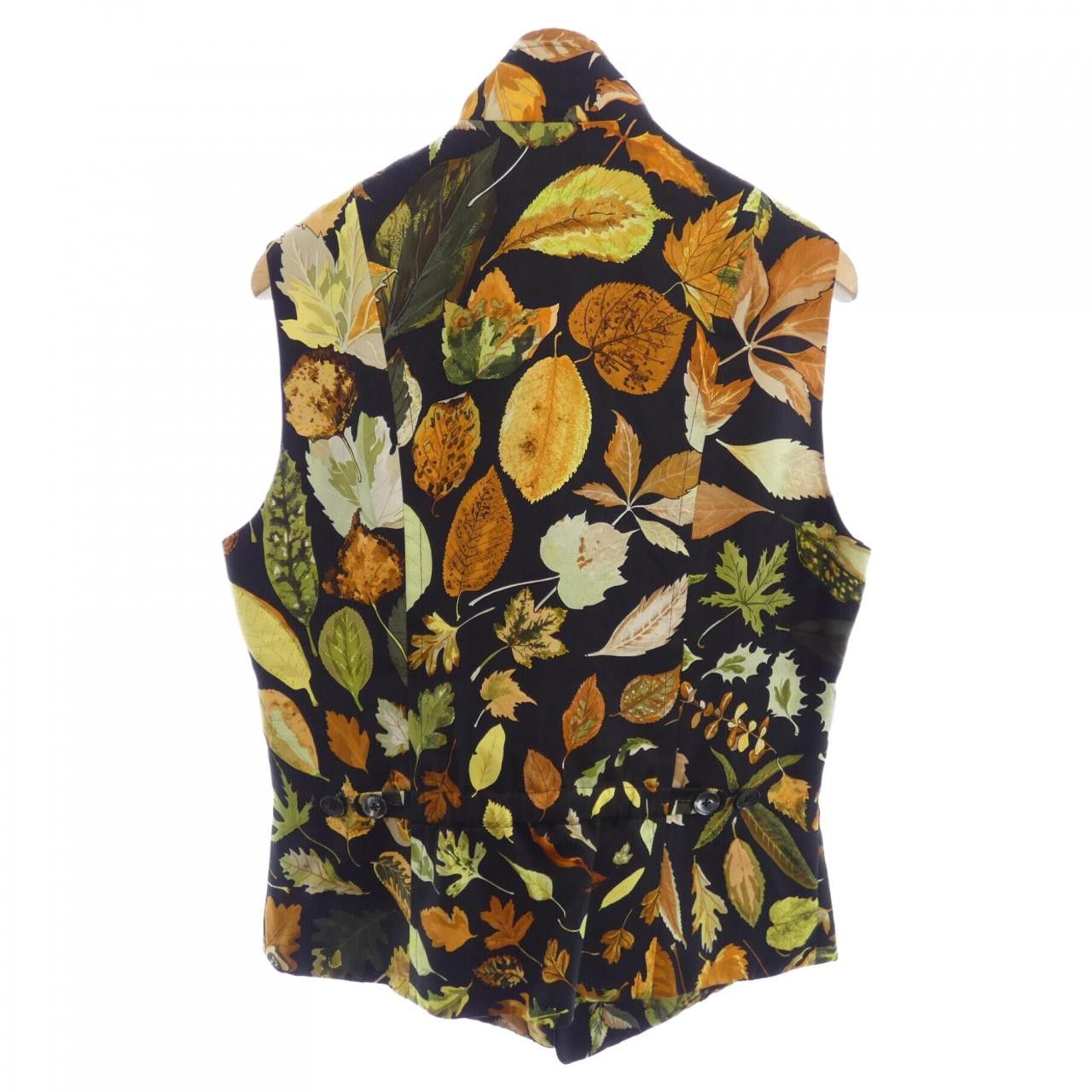 Hermes Hermes Hermes Twill Laine Silk Vest Textile Tops DUTY FREE for USA Size ONE SIZE - 2 Thumbnail