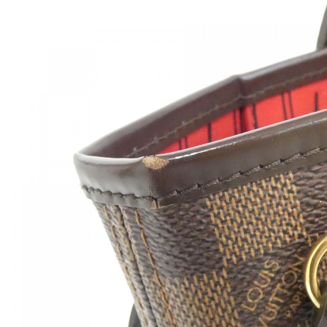 Louis Vuitton Louis Vuitton Louis Vuitton Neverfull Damier Tote Bag Textile Tote Bag N51109 DUTY FREE for USA Size ONE SIZE - 3 Thumbnail