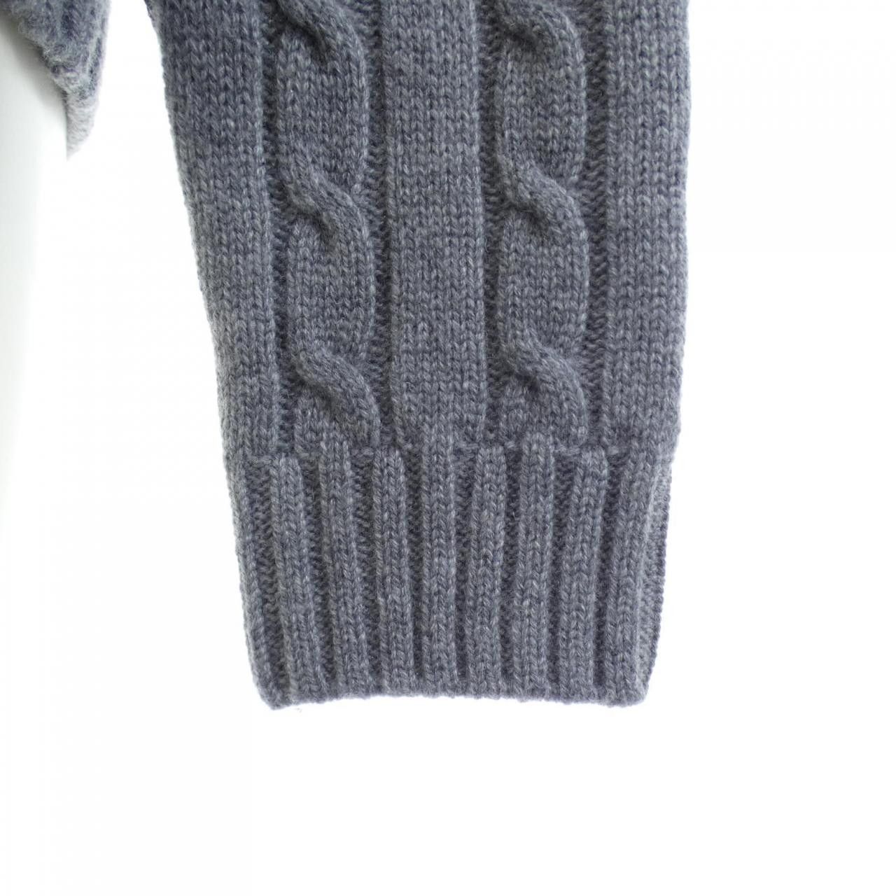 Celine Celine CELINE Triomphe Cashmere Sweater Textile Tops 2AD4G362W DUTY FREE for USA Size ONE SIZE - 6 Thumbnail