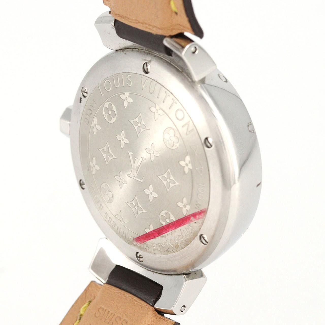 Louis Vuitton Louis Vuitton Louis Vuitton Tambour Stainless Steel Quartz Metal Quartz Q1311 DUTY FREE for USA Size ONE SIZE - 6 Thumbnail