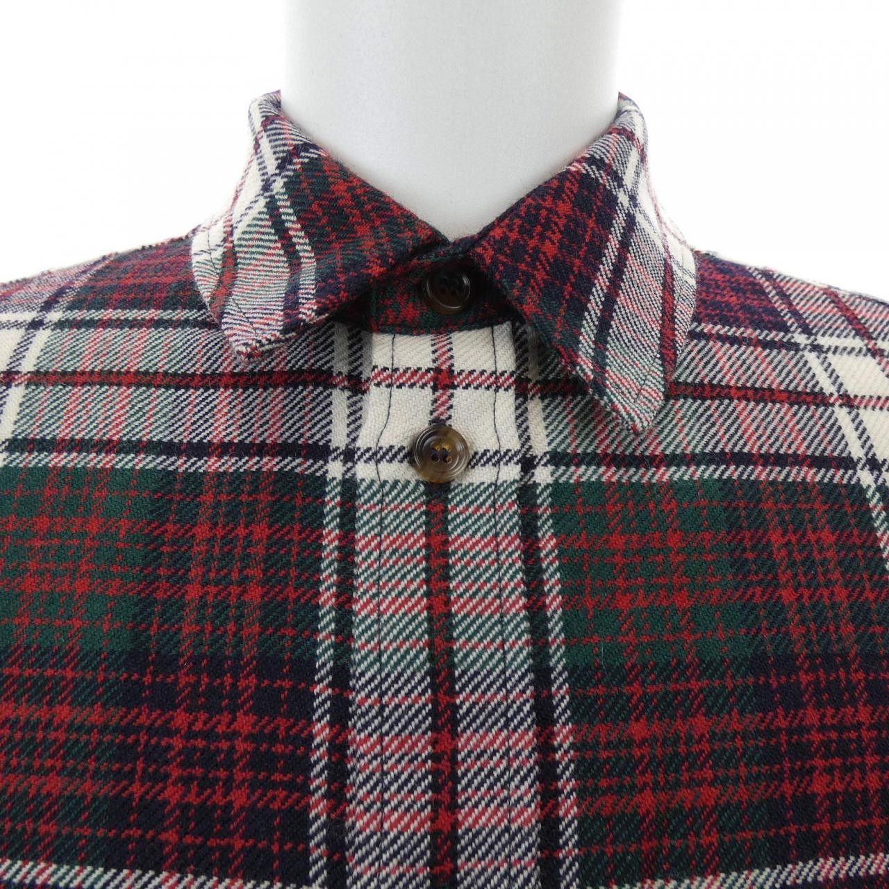 Gucci Gucci Gucci Cotton Shirt Textile Dress Shirt 522597Z529L DUTY FREE for USA Size ONE SIZE - 5 Thumbnail
