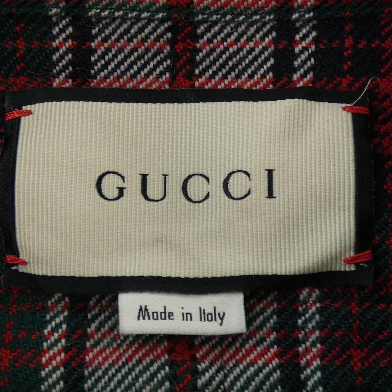 Gucci Gucci Gucci Cotton Shirt Textile Dress Shirt 522597Z529L DUTY FREE for USA Size ONE SIZE - 4 Thumbnail