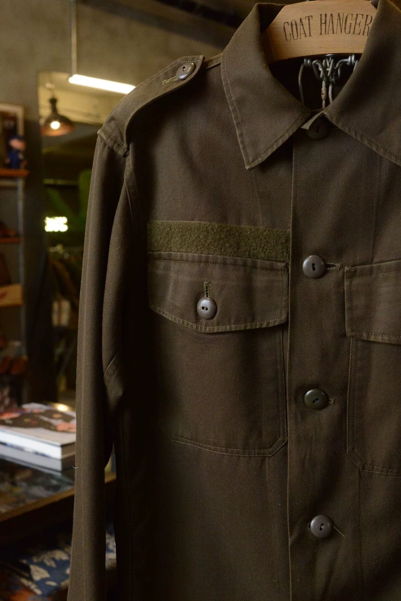 Vintage Vintage 1980s Austrian Army Shirt Size US M / EU 48-50 / 2 - 2 Thumbnail