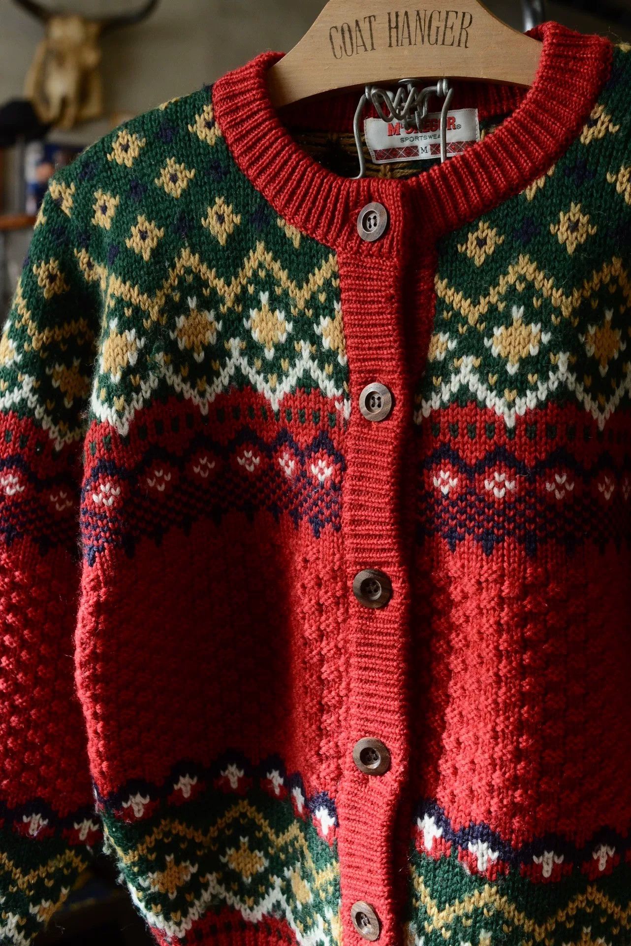 McGregor McGregor Sportwear Wool Knit Cardigan M Size US M / EU 48-50 / 2 - 3 Thumbnail