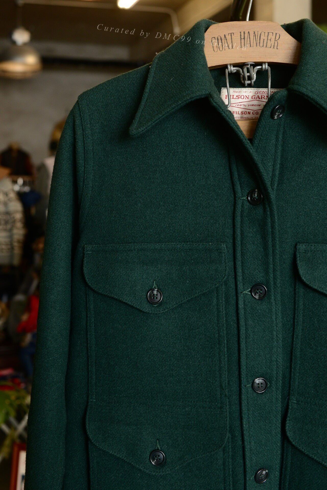 Filson Filson 1980s Wool Four-Pocket Jacket Size US M / EU 48-50 / 2 - 2 Thumbnail