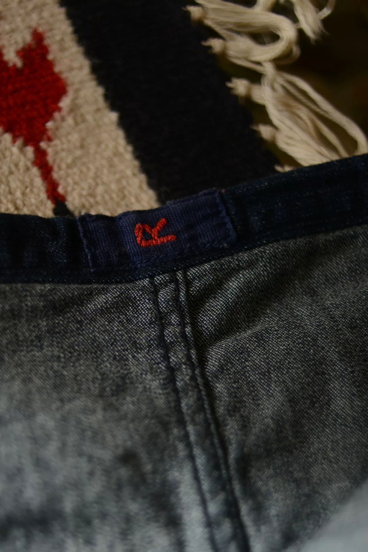 45rpm 45r Denim Skirt with Drawstring Size 28" / US 6 / IT 42 - 7 Thumbnail
