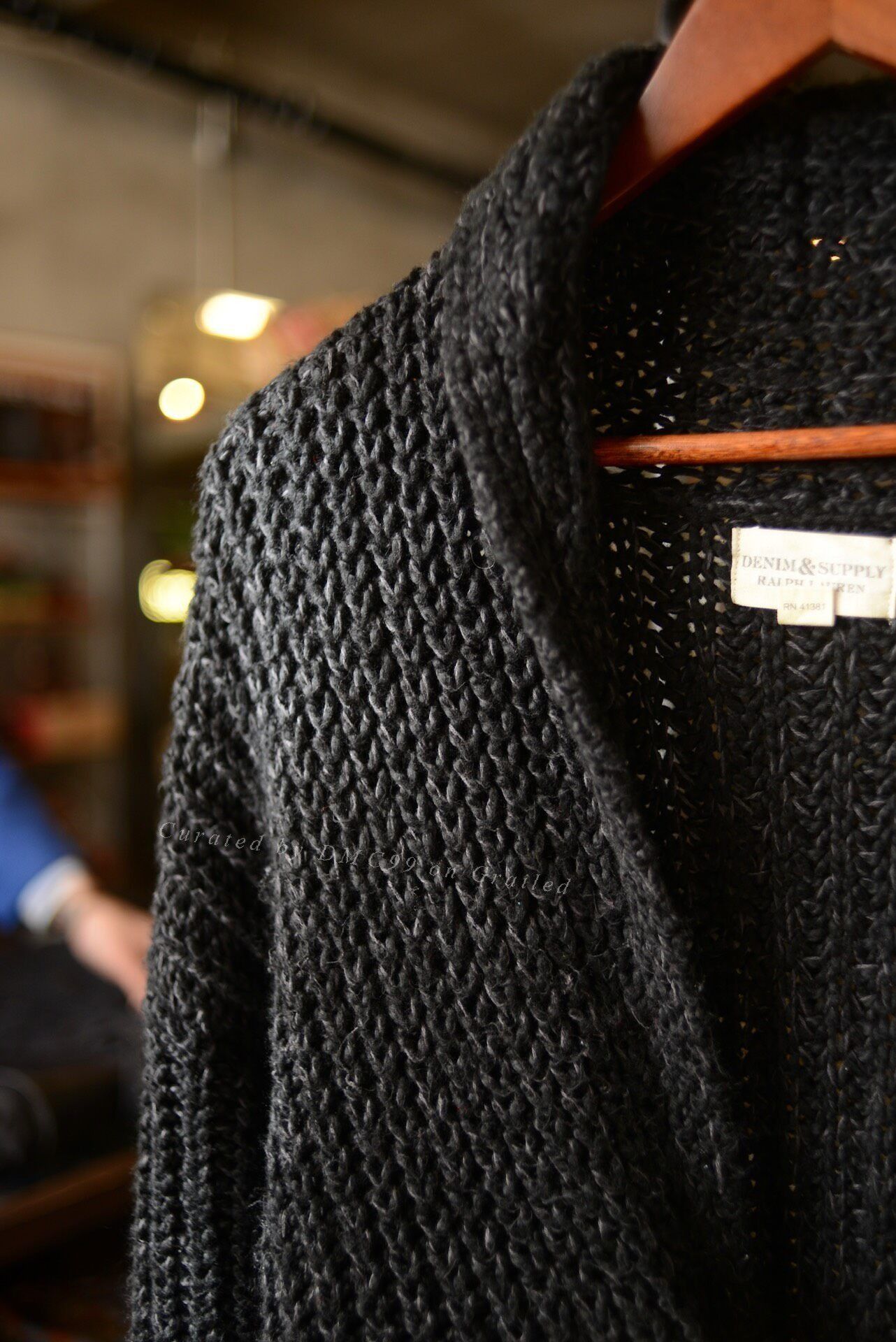 Denim & Supply Ralph Lauren Ralph Lauren Denim&Supply Black Knit Sweater Size US M / EU 48-50 / 2 - 4 Thumbnail