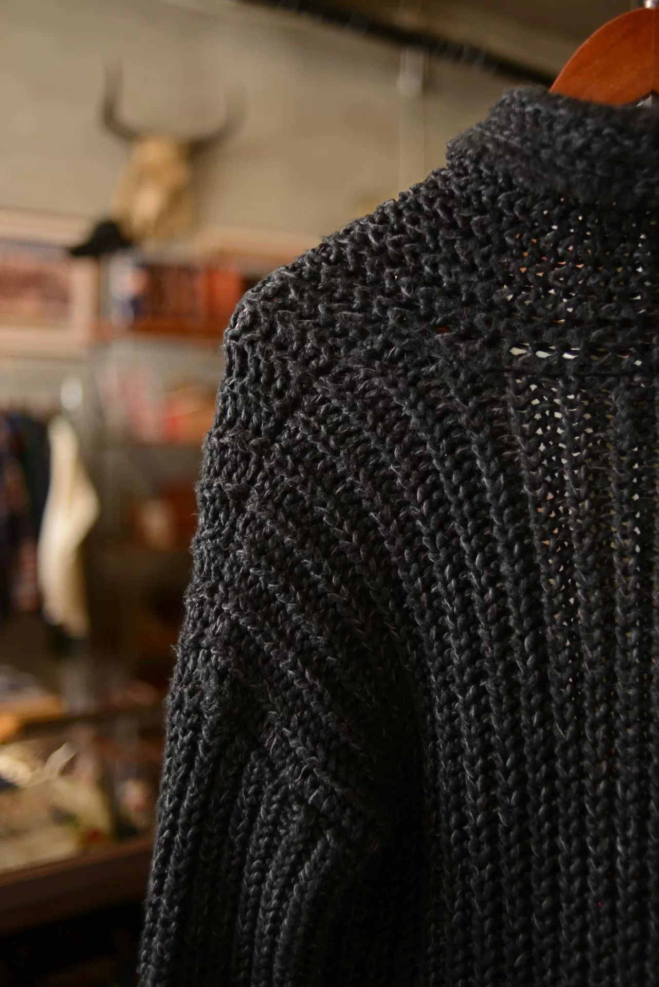 Denim & Supply Ralph Lauren Ralph Lauren Denim&Supply Black Knit Sweater Size US M / EU 48-50 / 2 - 7 Thumbnail