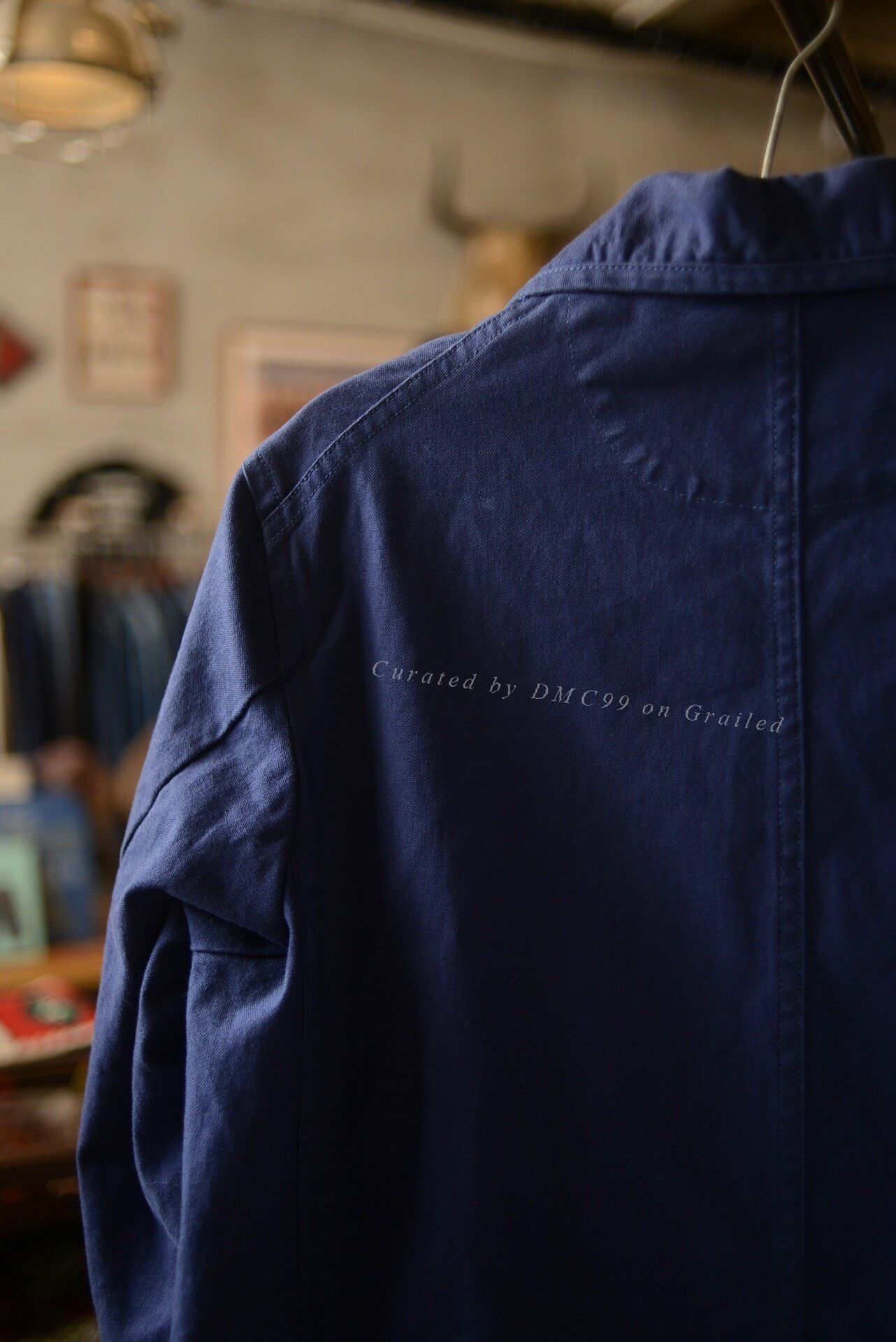 Vintage Vintage Danton French Blue Jacket Size US M / EU 48-50 / 2 - 6 Thumbnail