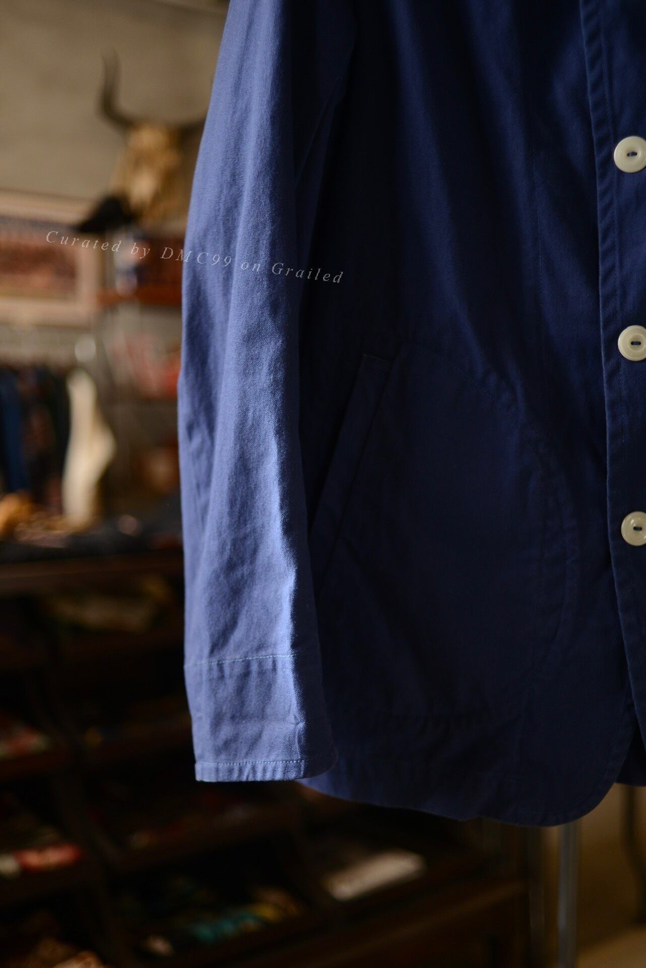 Vintage Vintage Danton French Blue Jacket Size US M / EU 48-50 / 2 - 4 Thumbnail