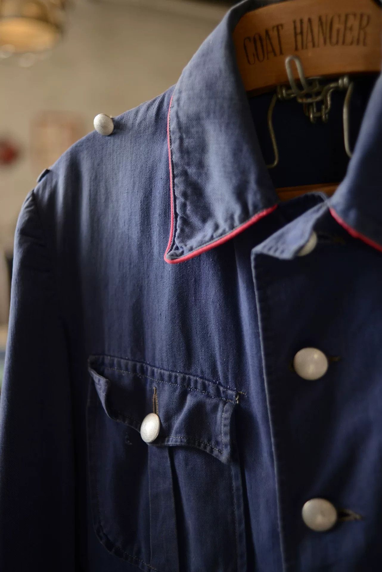 Vintage 1980s German Firefighter Uniform Jacket 48 Size US M / EU 48-50 / 2 - 5 Thumbnail