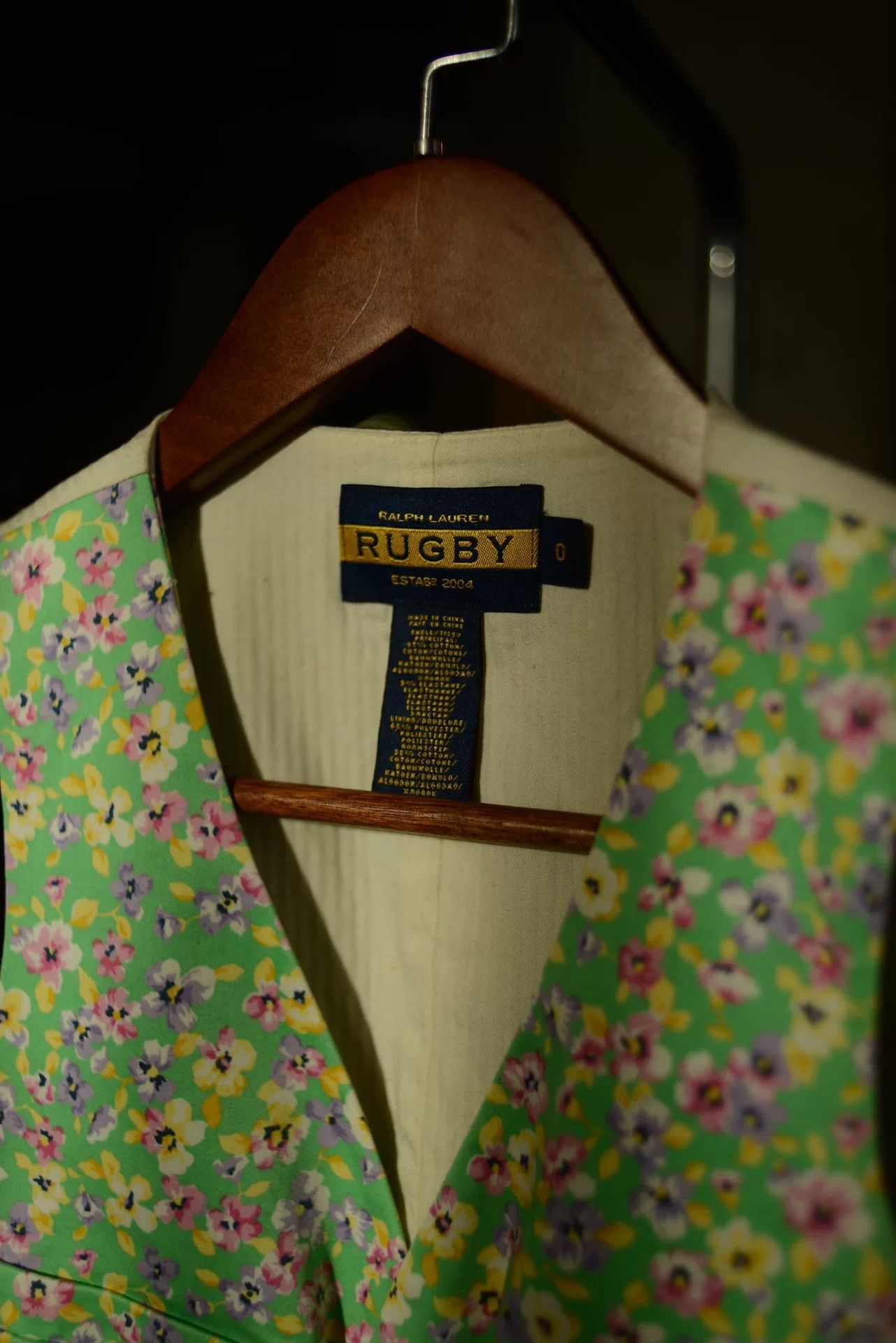 Rugby Ralph Lauren Rugby Ralph Lauren Floral Vest Size XS / US 0-2 / IT 36-38 - 3 Thumbnail