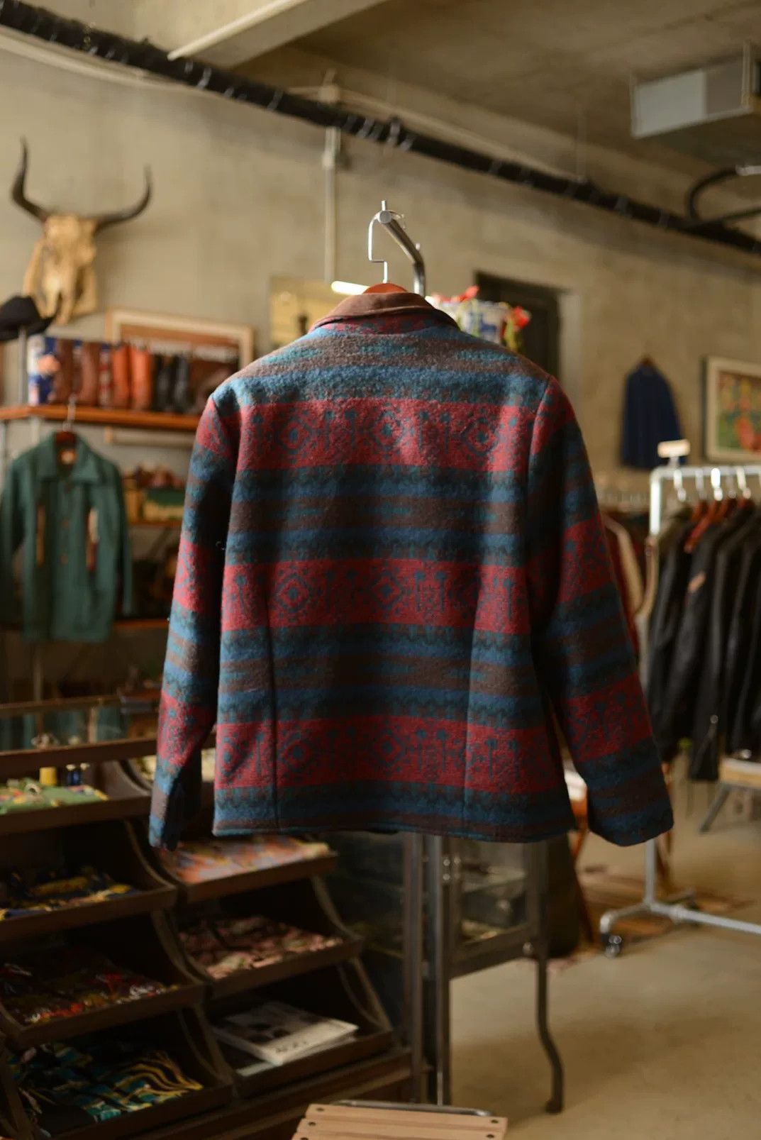 Woolrich Woolen Mills Woolrich 1980s Totem Wool Coat Size US M / EU 48-50 / 2 - 7 Thumbnail