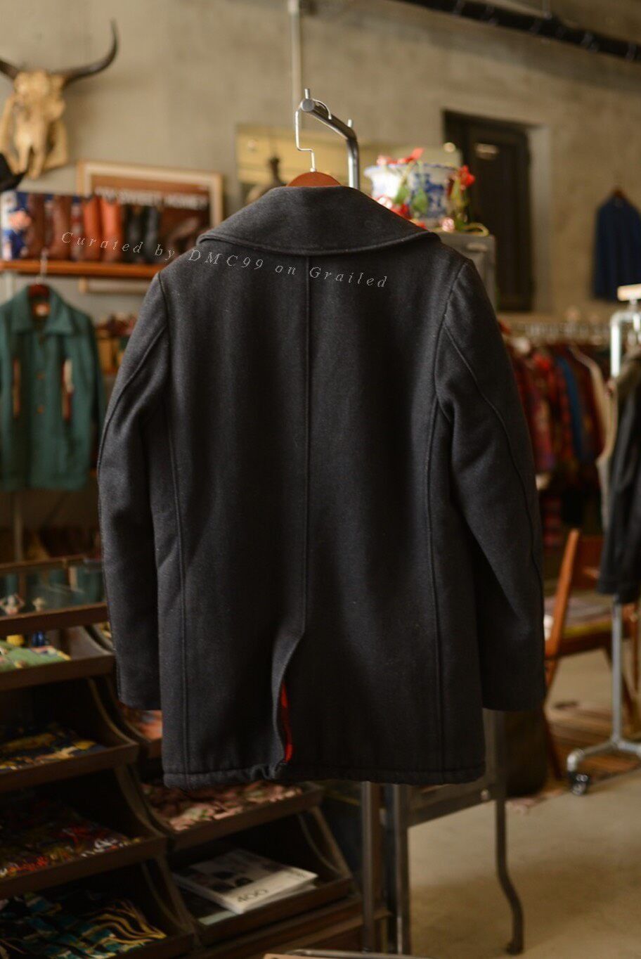 Schott Schott 740N USA Double-Breasted Coat Size US M / EU 48-50 / 2 - 6 Thumbnail