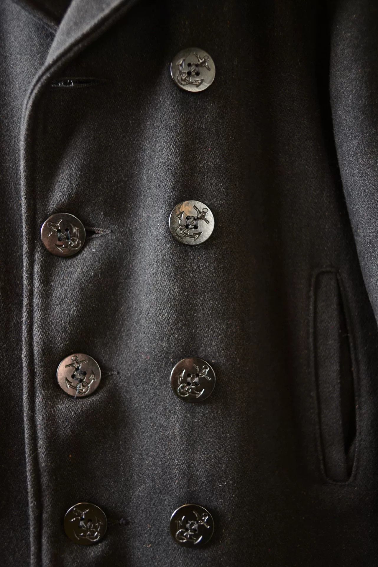 Schott Schott 740N USA Double-Breasted Coat Size US M / EU 48-50 / 2 - 5 Thumbnail