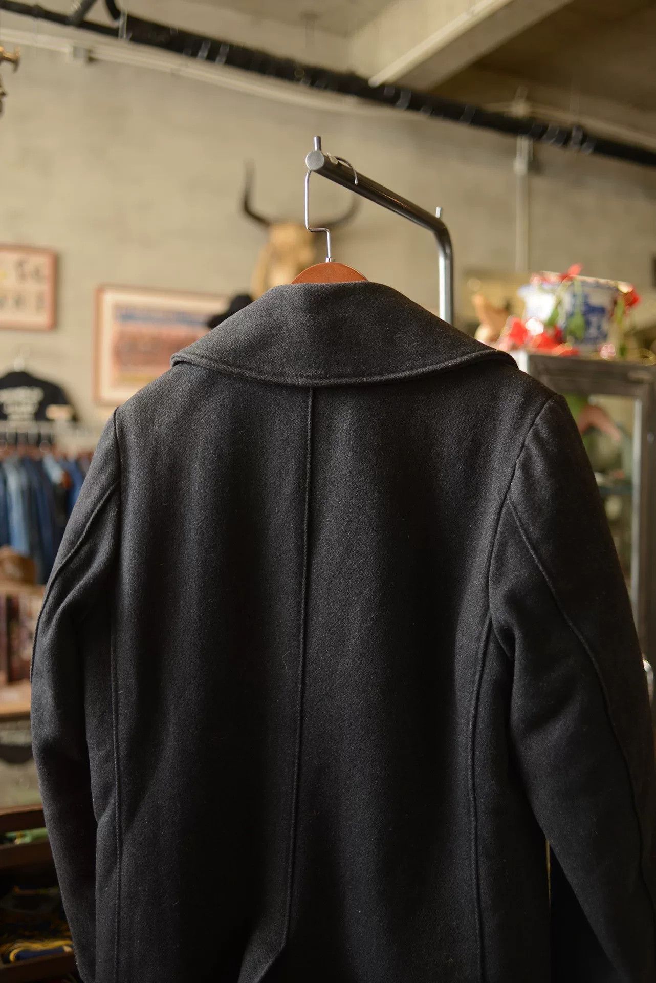 Schott Schott 740N USA Double-Breasted Coat Size US M / EU 48-50 / 2 - 8 Thumbnail