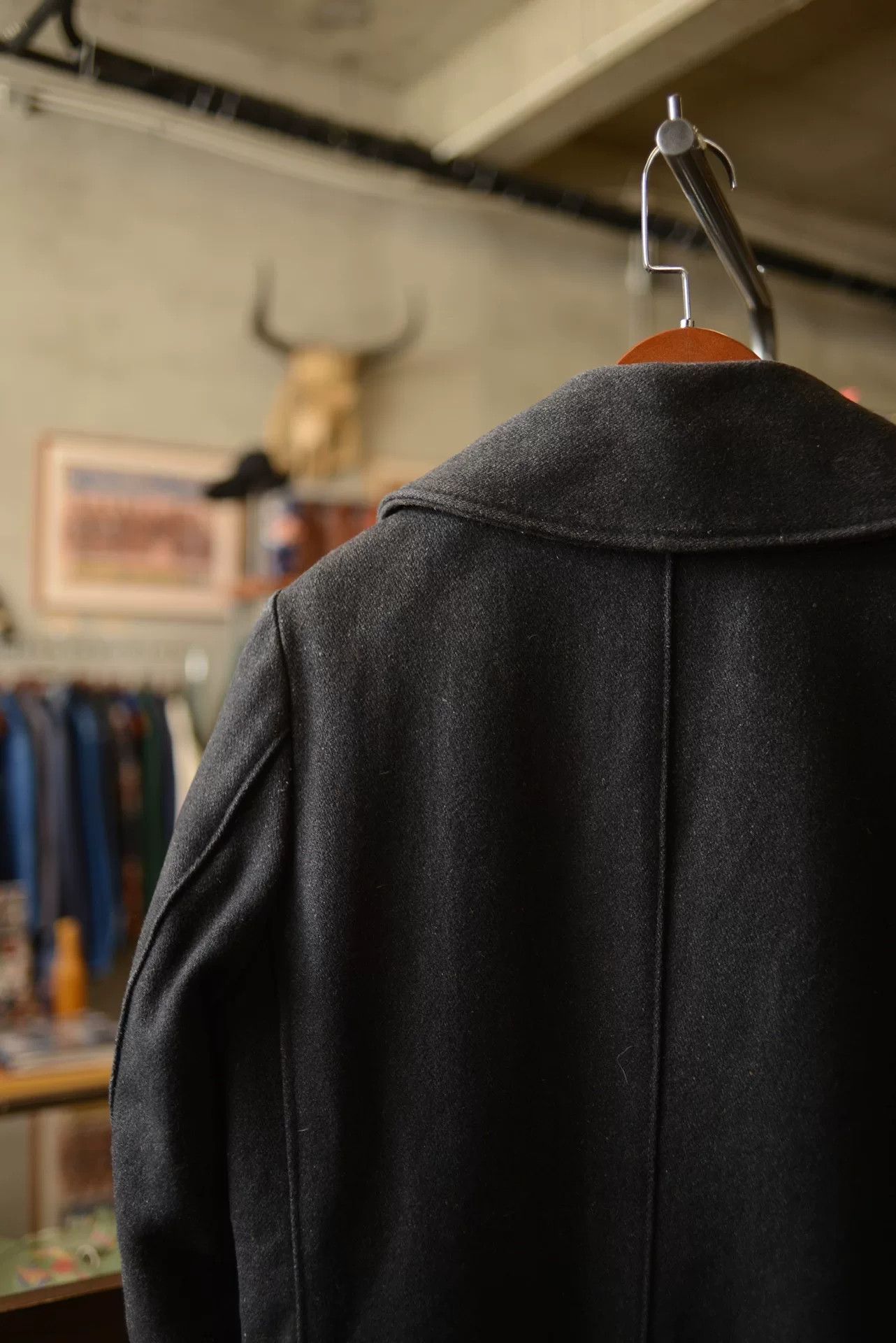 Schott Schott 740N USA Double-Breasted Coat Size US M / EU 48-50 / 2 - 7 Thumbnail