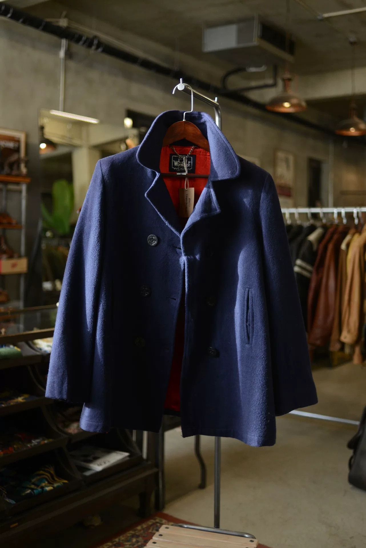 Woolrich Woolen Mills Woolrich 80s US-Made Double-Breasted Peacoat Size US M / EU 48-50 / 2 - 3 Thumbnail
