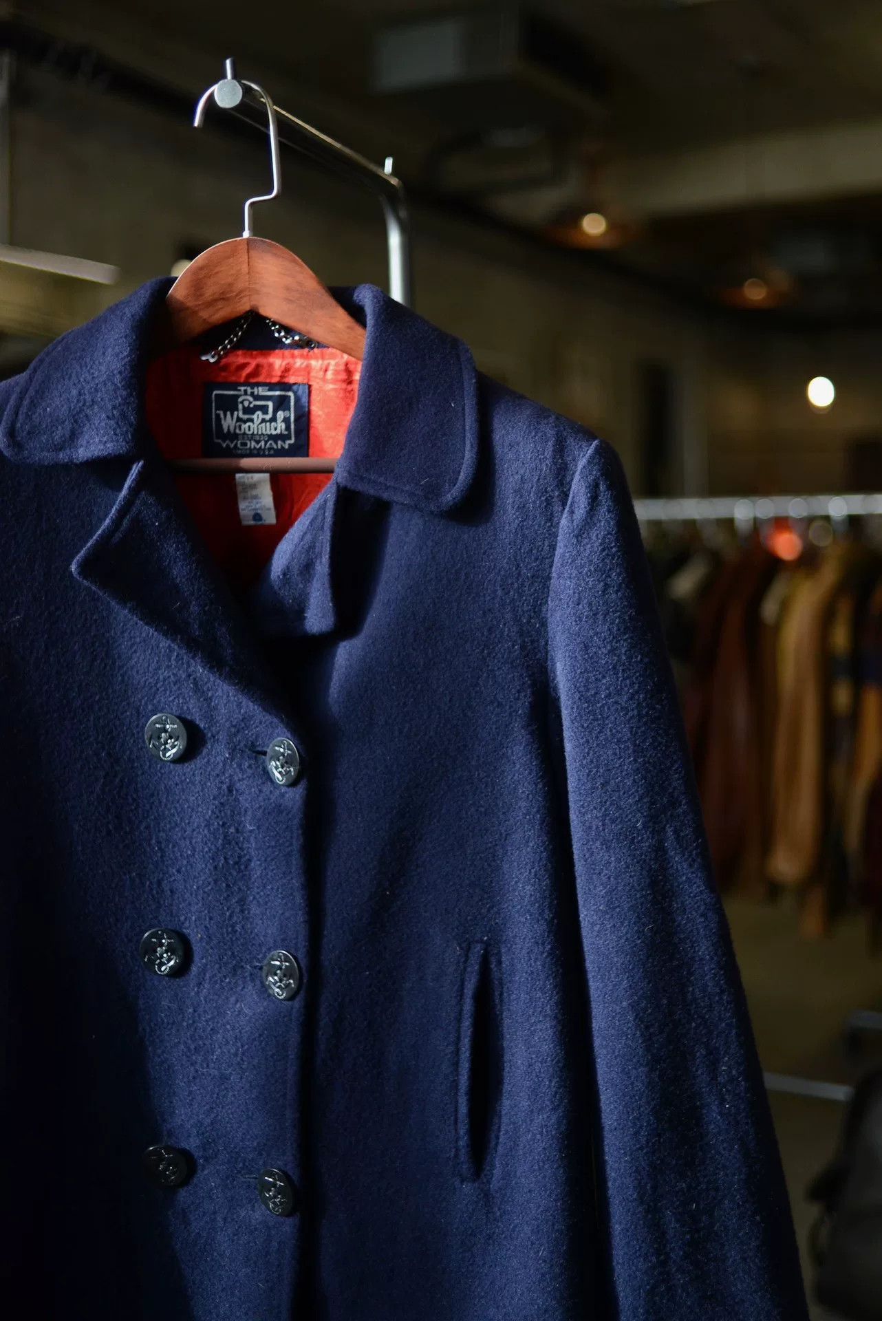 Woolrich Woolen Mills Woolrich 80s US-Made Double-Breasted Peacoat Size US M / EU 48-50 / 2 - 5 Thumbnail