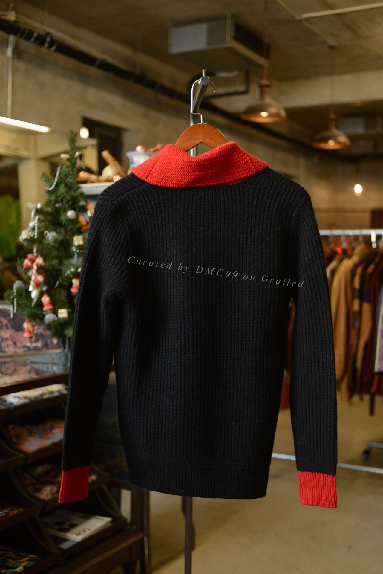 Ralph Lauren Ralph Lauren Ivy Style Shawl Collar Wool Cardigan Size US XS / EU 42 / 0 - 7 Thumbnail