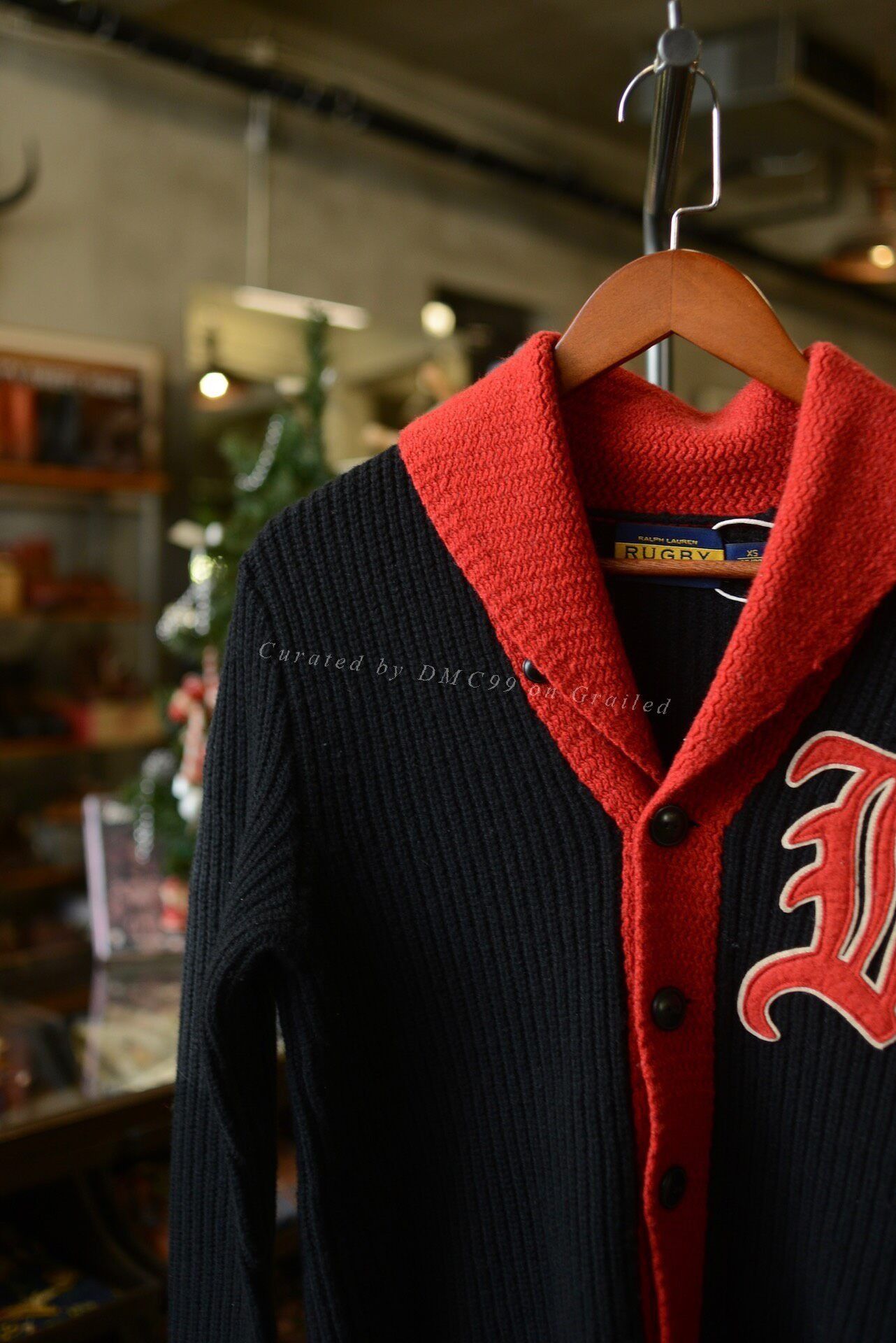 Ralph Lauren Ralph Lauren Ivy Style Shawl Collar Wool Cardigan Size US XS / EU 42 / 0 - 2 Thumbnail