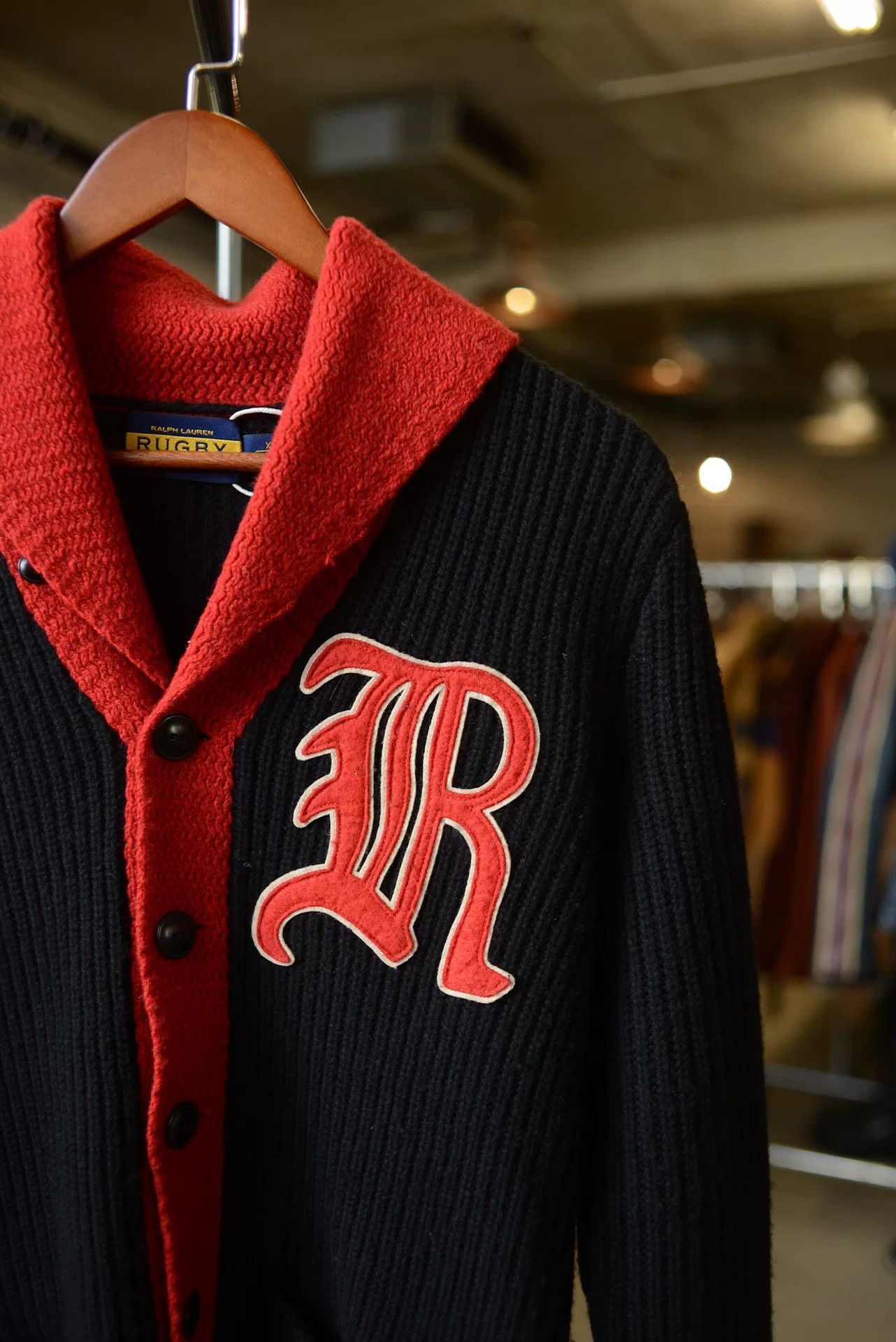 Ralph Lauren Ralph Lauren Ivy Style Shawl Collar Wool Cardigan Size US XS / EU 42 / 0 - 3 Thumbnail