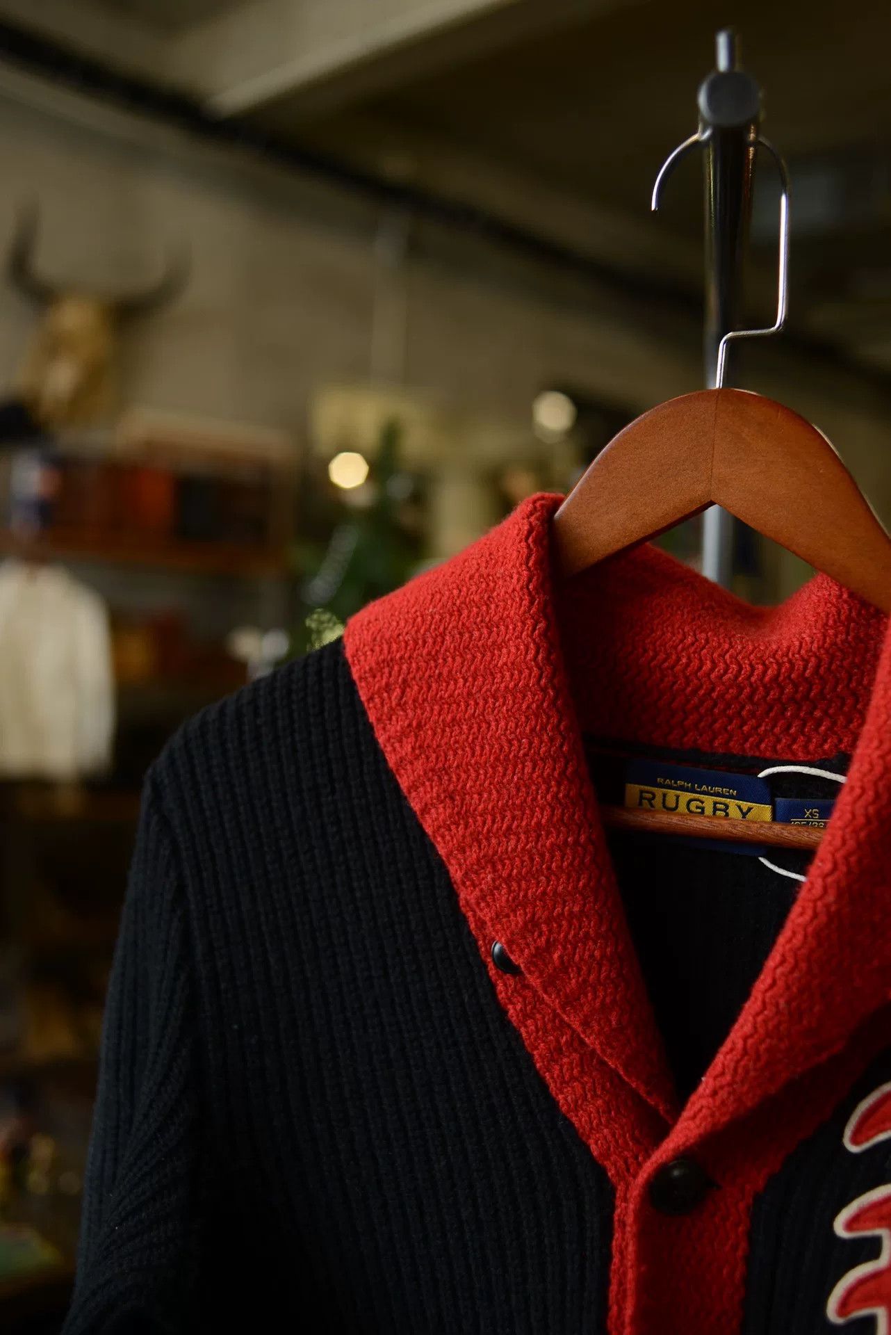 Ralph Lauren Ralph Lauren Ivy Style Shawl Collar Wool Cardigan Size US XS / EU 42 / 0 - 5 Thumbnail