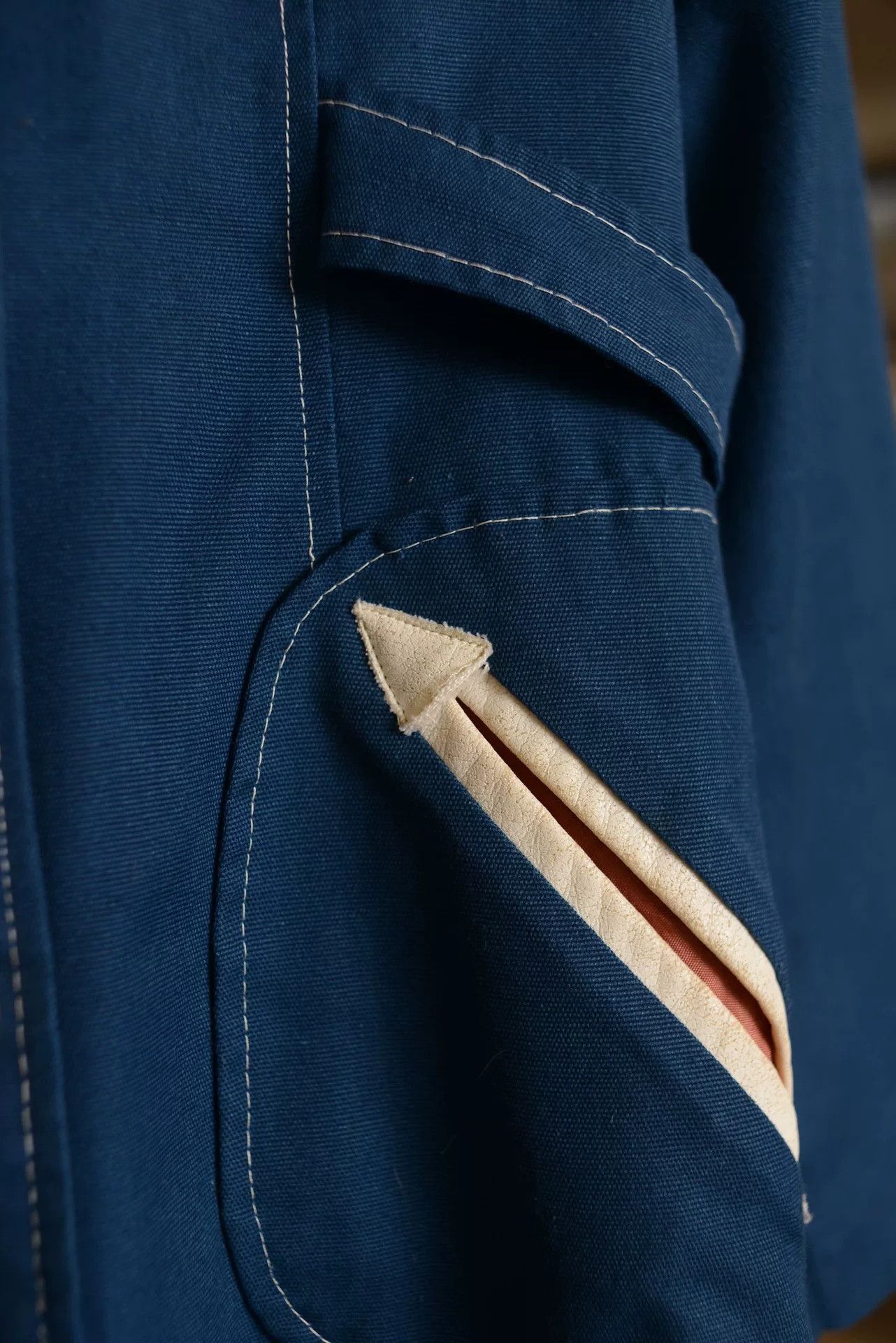 Sears 60s Lake Blue Double-Breasted Jacket Size US M / EU 48-50 / 2 - 5 Thumbnail