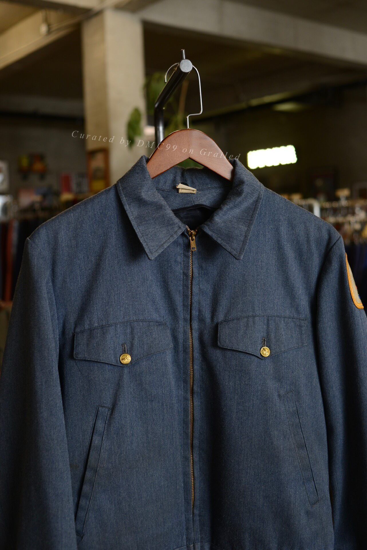 Vintage 1960s US Mail Letter Carrier Jacket Size US S / EU 44-46 / 1 - 2 Thumbnail