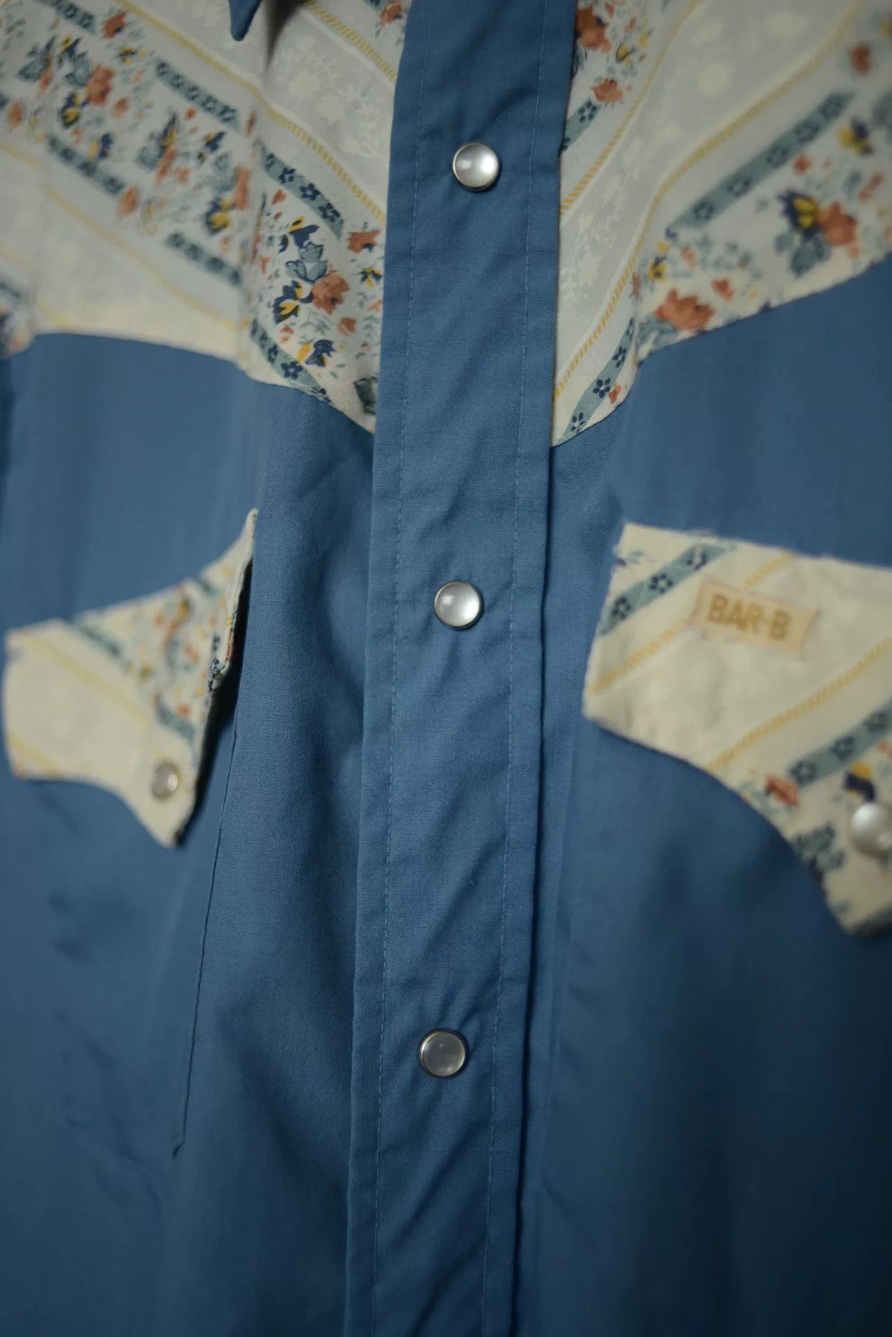 Vintage Vintage 80s Pearl Button Western Shirt Size US M / EU 48-50 / 2 - 4 Thumbnail