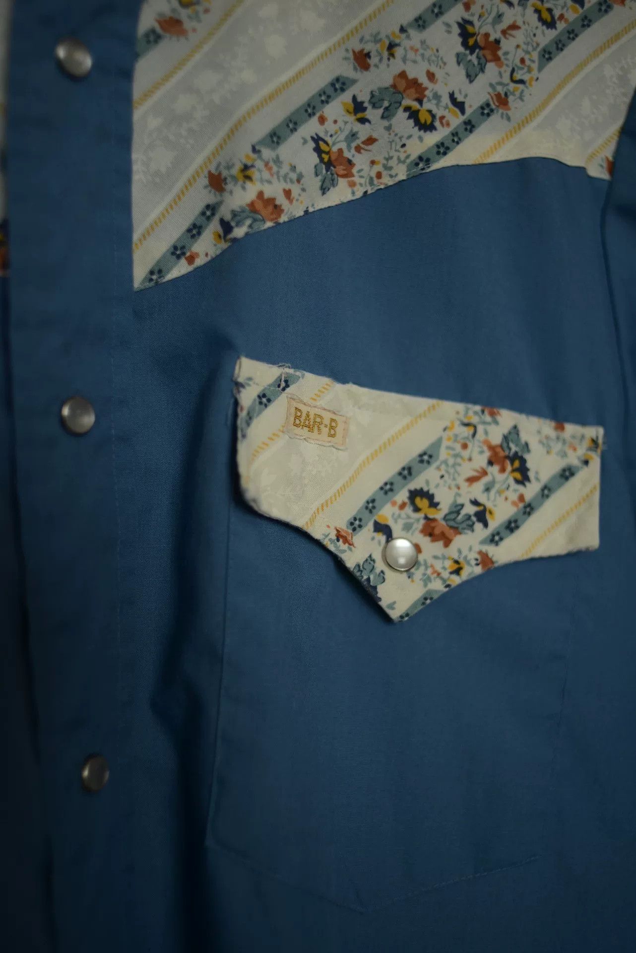 Vintage Vintage 80s Pearl Button Western Shirt Size US M / EU 48-50 / 2 - 3 Thumbnail