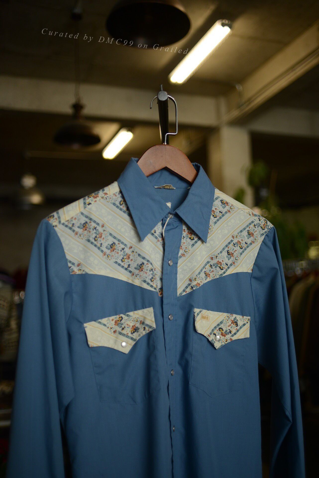 Vintage Vintage 80s Pearl Button Western Shirt Size US M / EU 48-50 / 2 - 6 Thumbnail