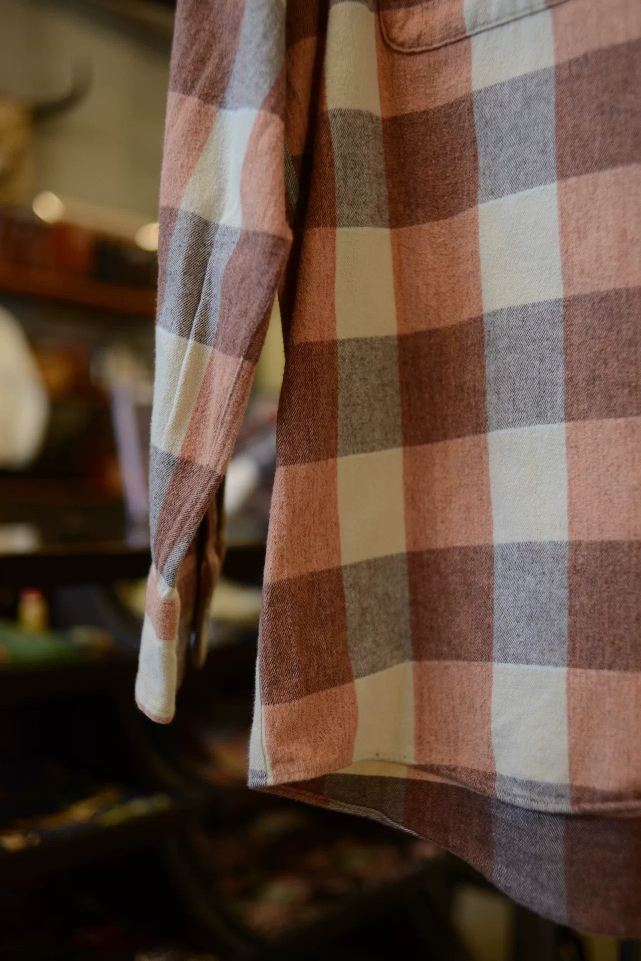 Van VAN 90s Pink Plaid Shirt Size L / US 10 / IT 46 - 7 Thumbnail