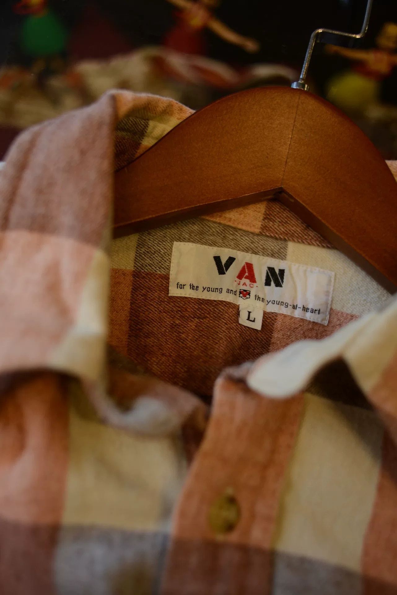 Van VAN 90s Pink Plaid Shirt Size L / US 10 / IT 46 - 9 Thumbnail