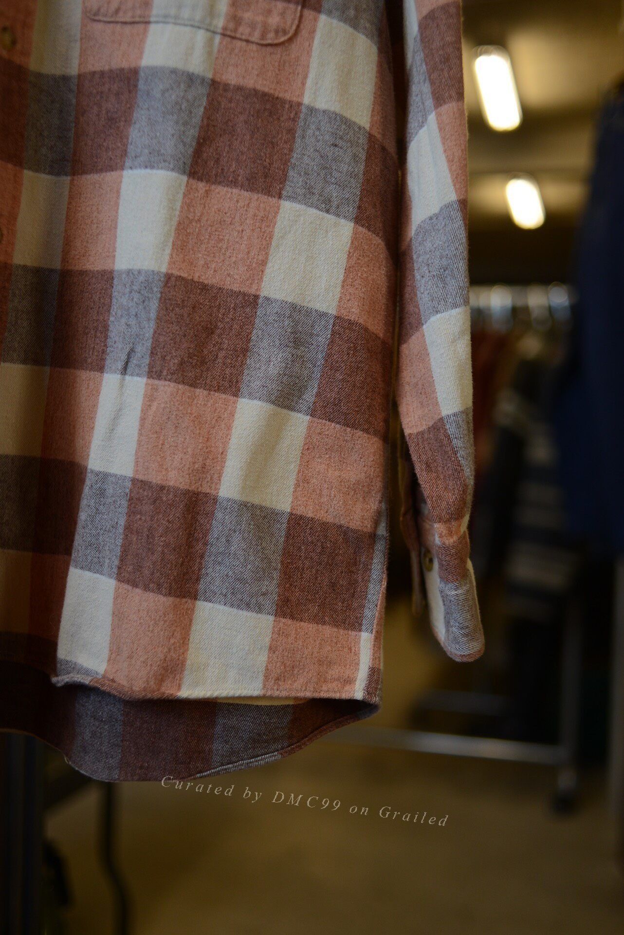 Van VAN 90s Pink Plaid Shirt Size L / US 10 / IT 46 - 8 Thumbnail