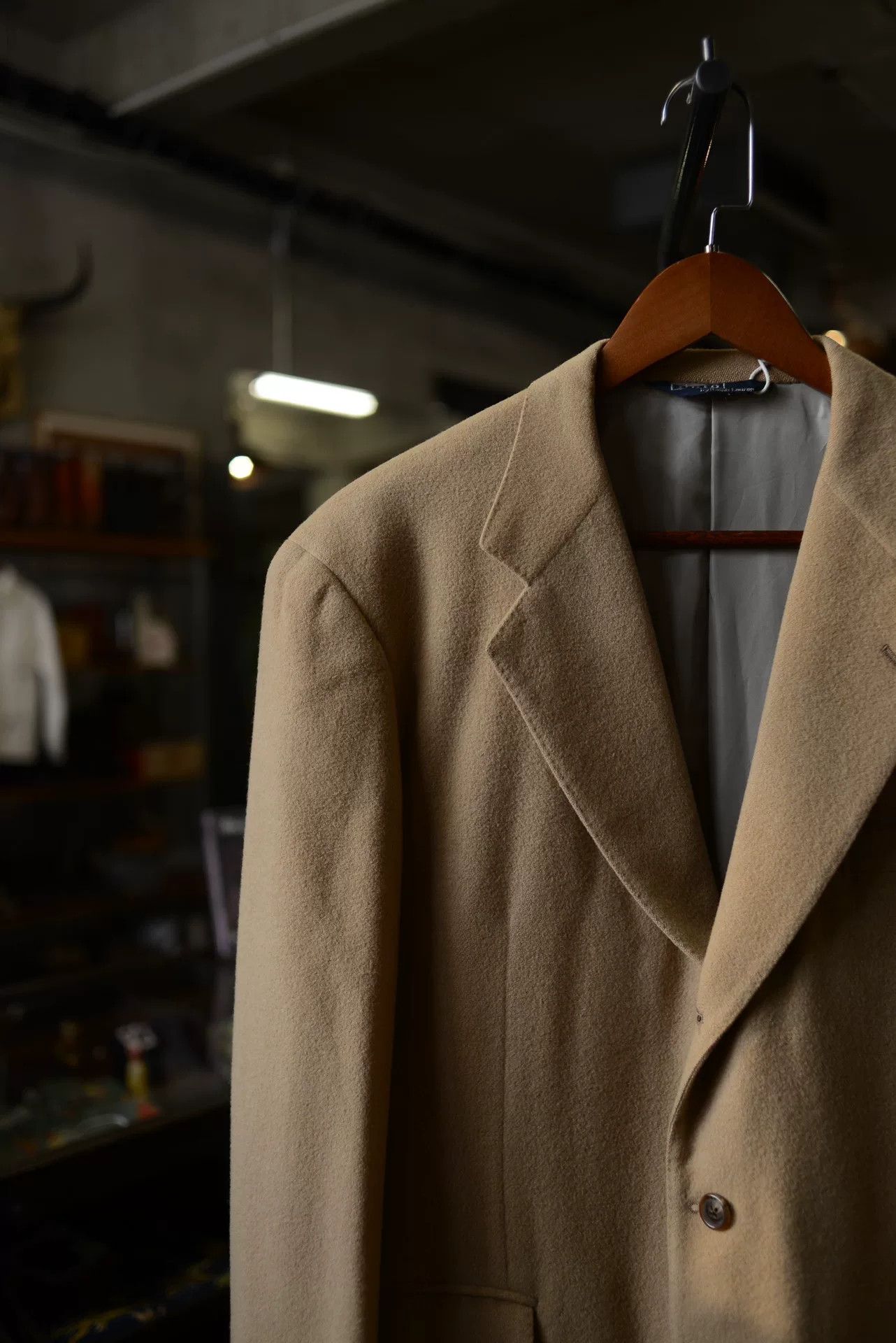Polo Ralph Lauren Polo Ralph Lauren Khaki Wool Blazer Size US M / EU 48-50 / 2 - 2 Thumbnail