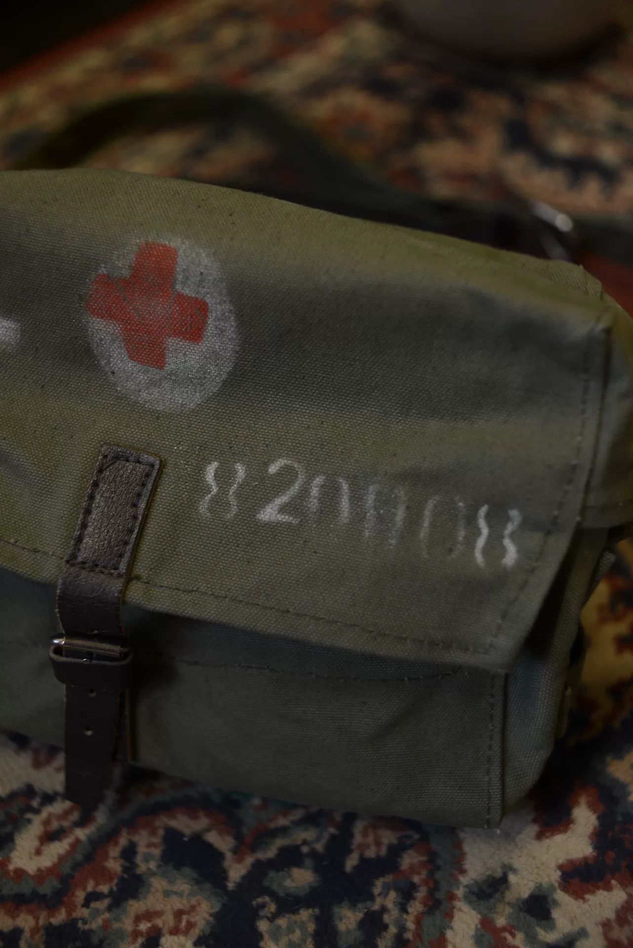 Vintage Vintage 1970s Hungarian Military Medical Bag Size ONE SIZE - 4 Thumbnail