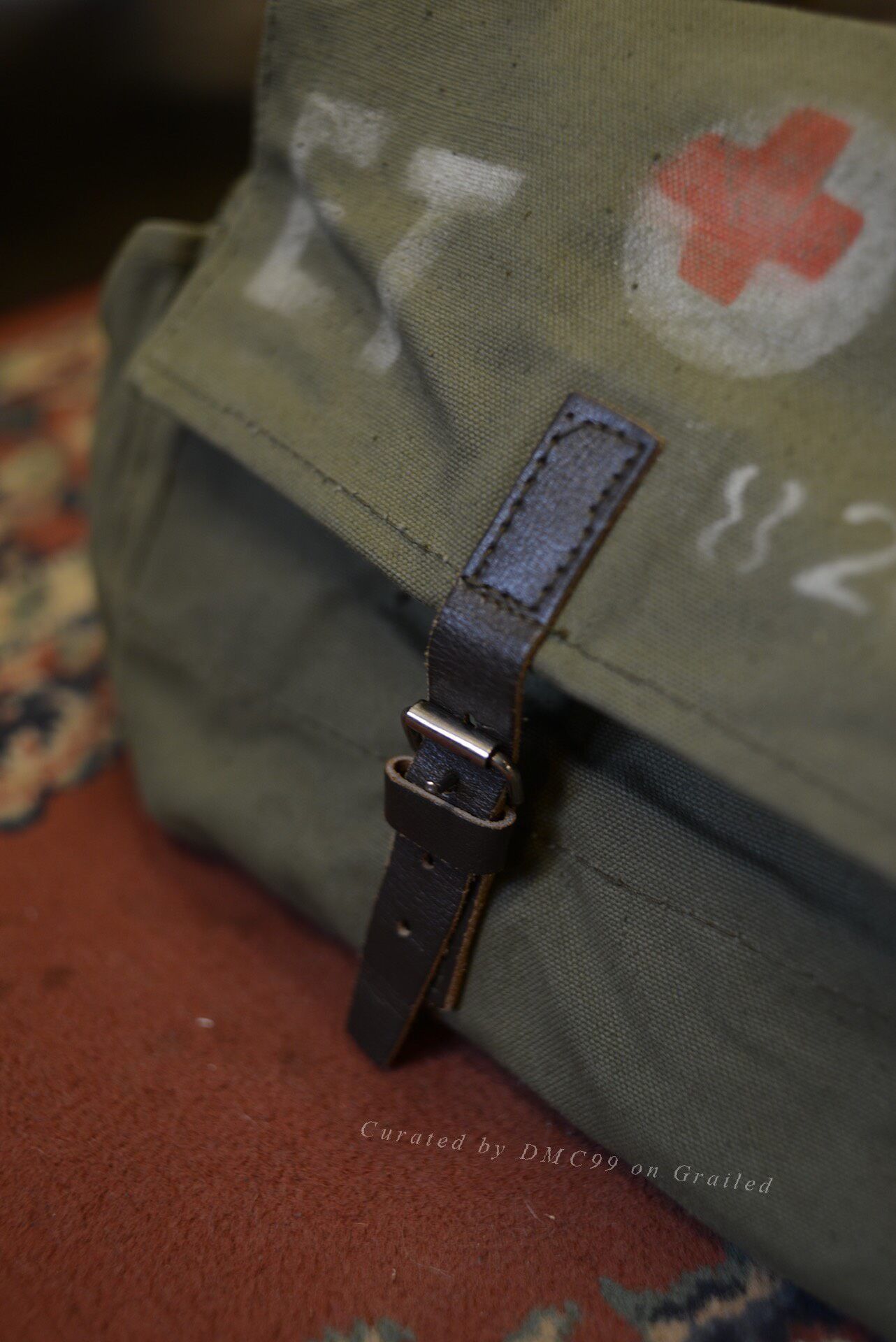 Vintage Vintage 1970s Hungarian Military Medical Bag Size ONE SIZE - 5 Thumbnail