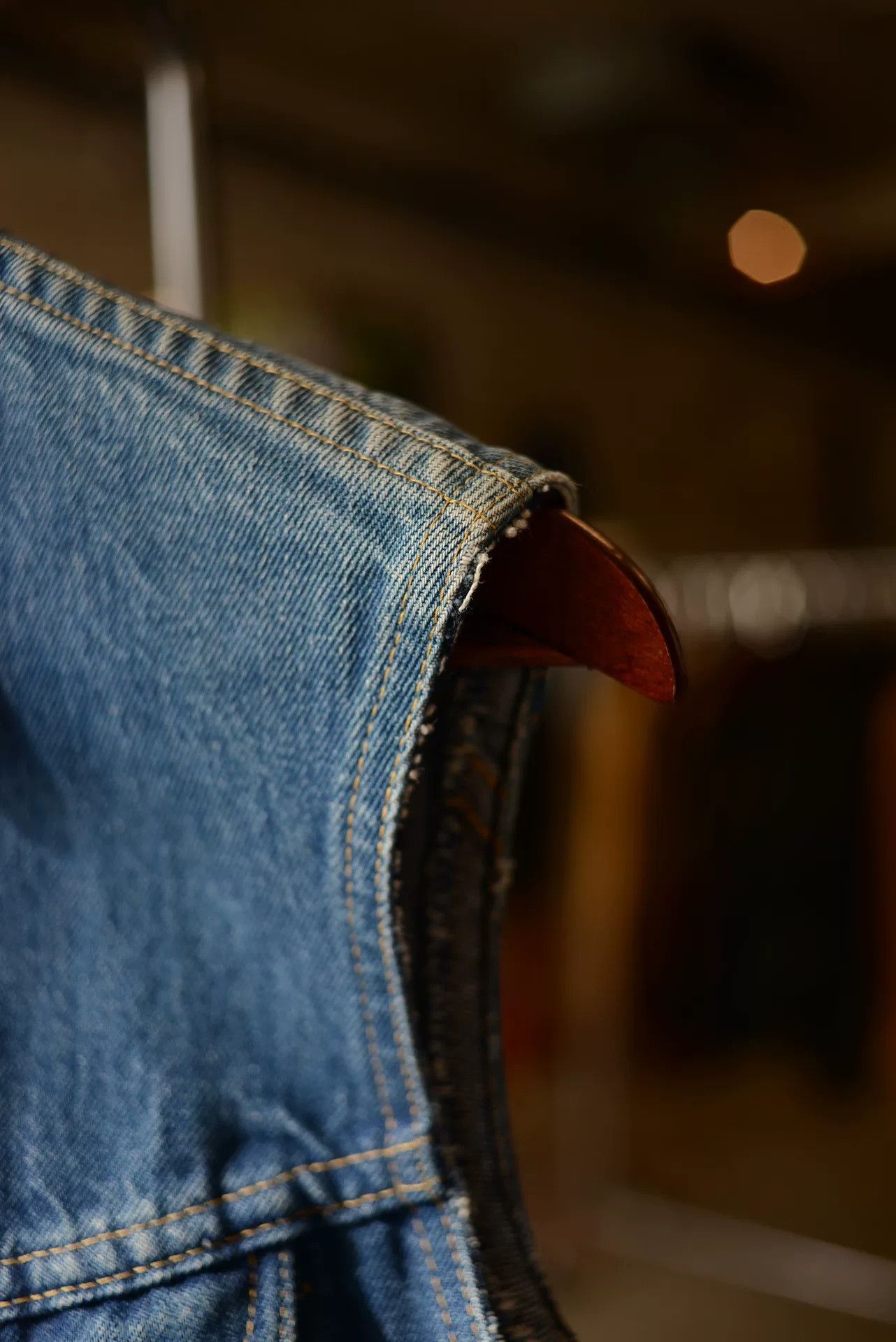 Vintage Vintage 1980s Lee Denim Vest Size US M / EU 48-50 / 2 - 8 Thumbnail
