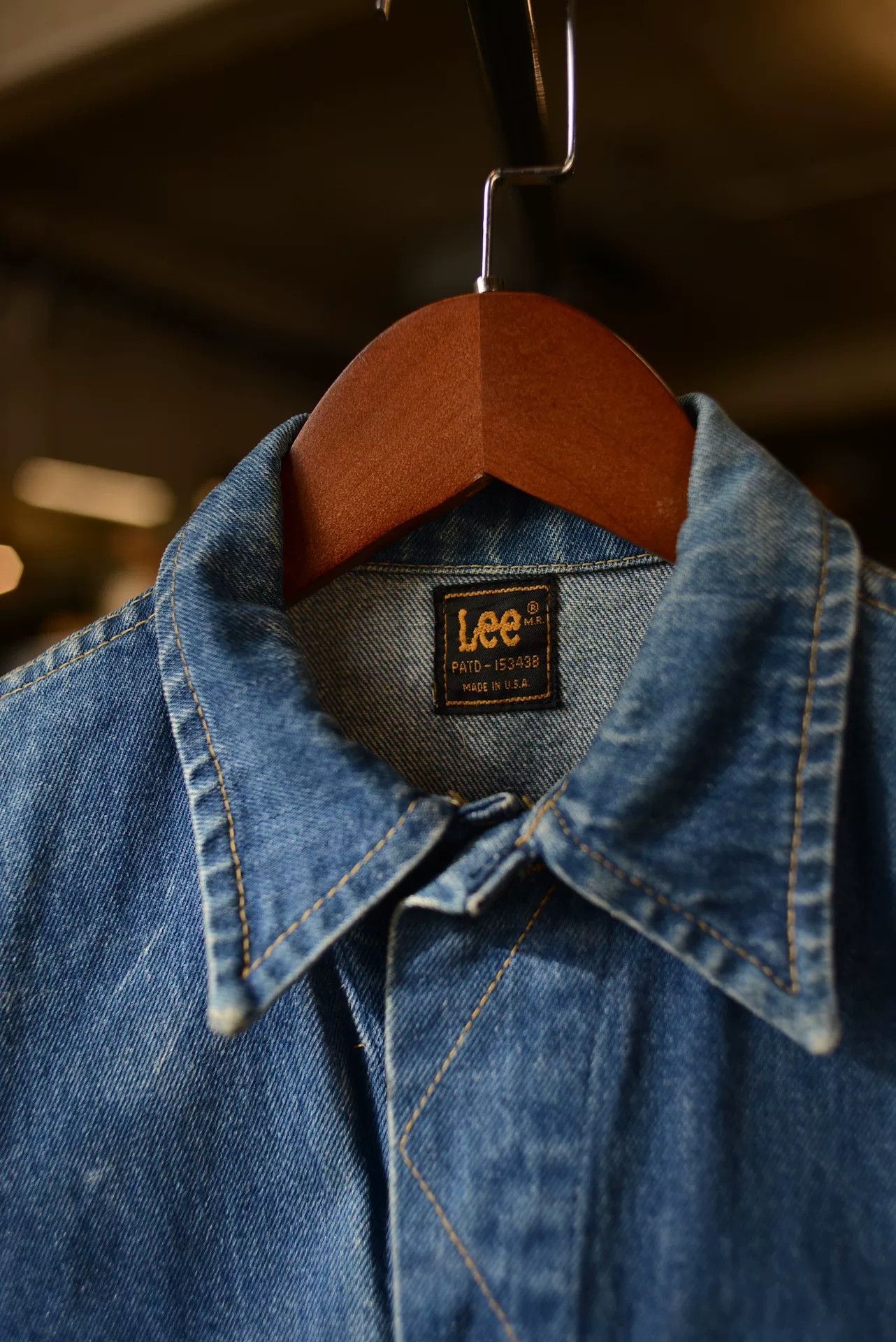 Vintage Vintage 1980s Lee Denim Vest Size US M / EU 48-50 / 2 - 4 Thumbnail