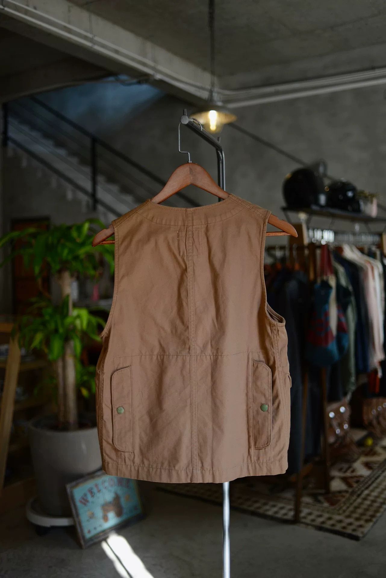 Vintage Vintage Oshkosh Brown Hunting Vest Size US M / EU 48-50 / 2 - 5 Thumbnail