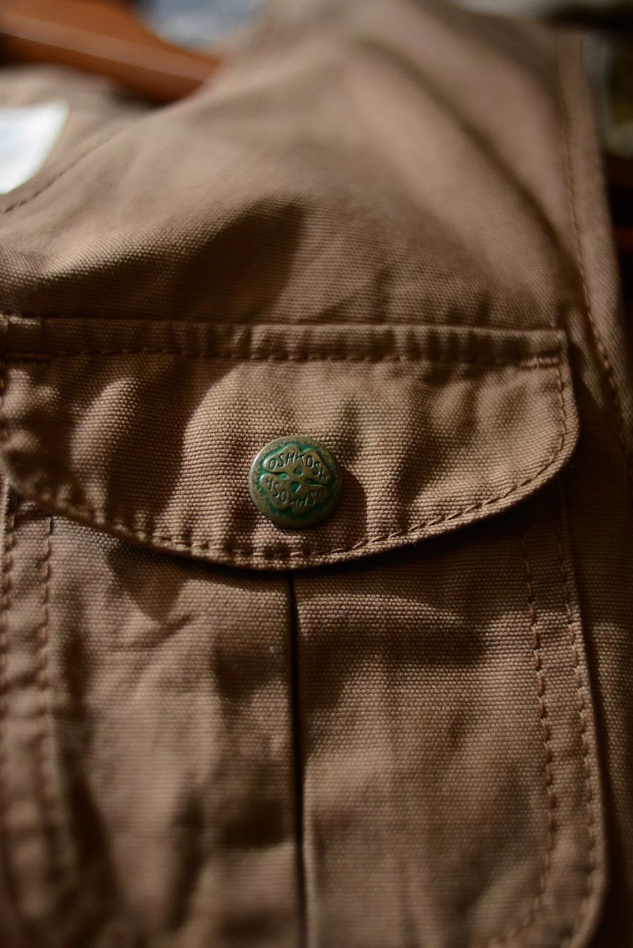 Vintage Vintage Oshkosh Brown Hunting Vest Size US M / EU 48-50 / 2 - 3 Thumbnail
