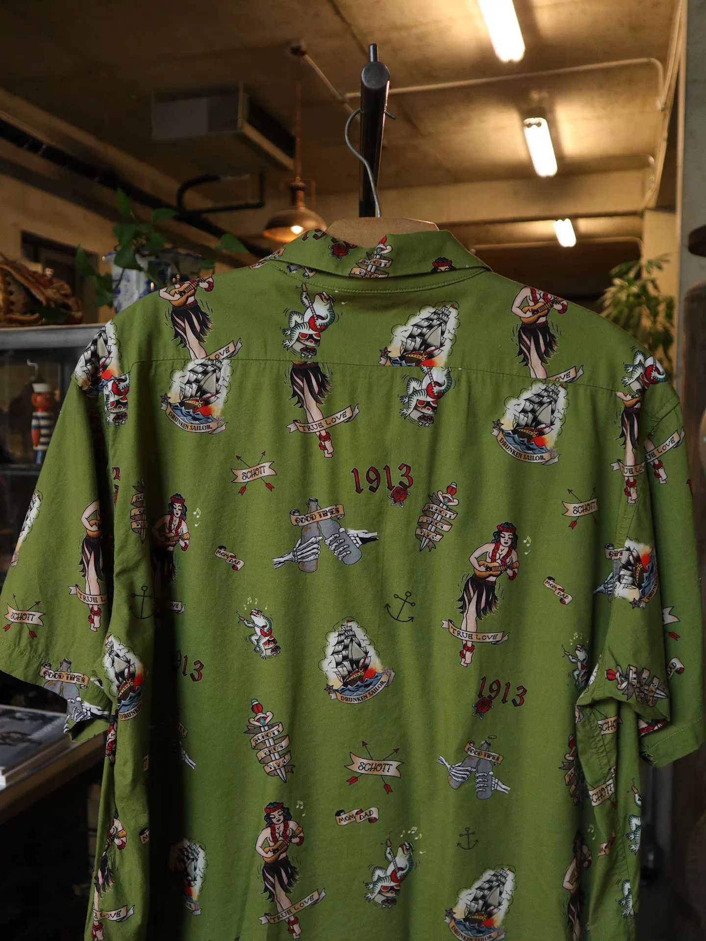 Schott Schott NYC Old School Cuban Shirt Size US M / EU 48-50 / 2 - 6 Thumbnail