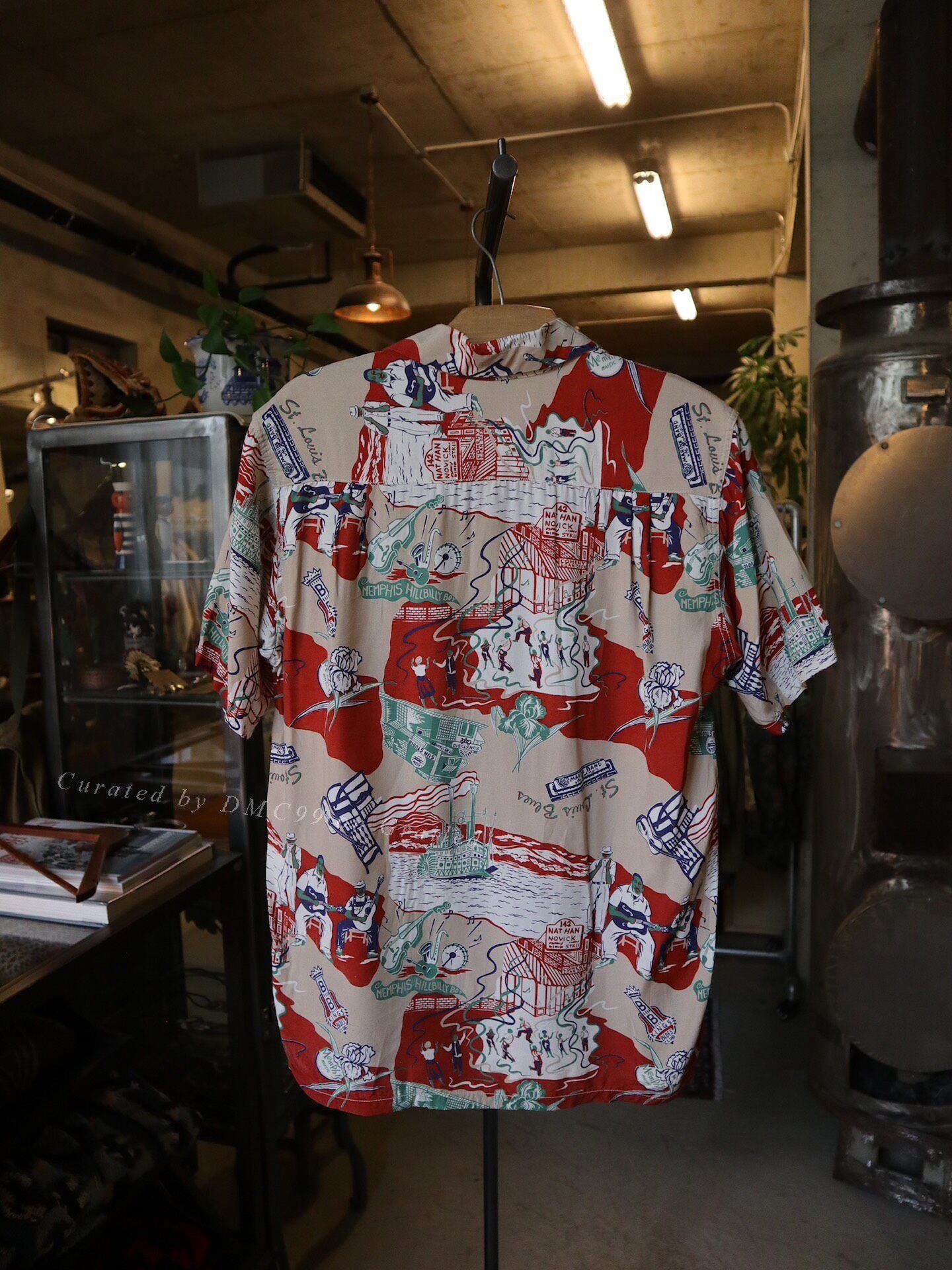 The Real McCoy's Real Mccoy Blues Club Cuban Shirt Size US S / EU 44-46 / 1 - 6 Thumbnail