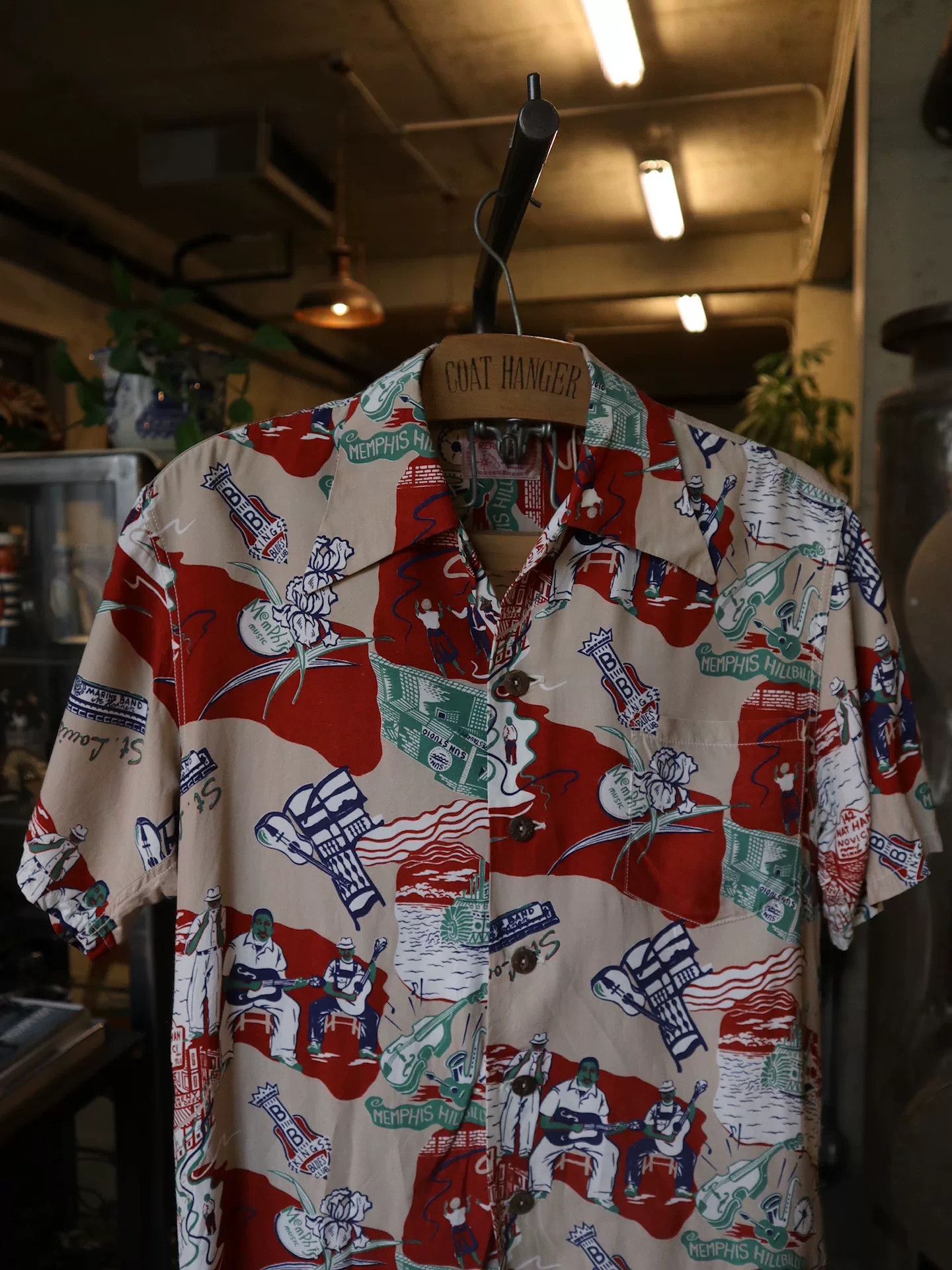 The Real McCoy's Real Mccoy Blues Club Cuban Shirt Size US S / EU 44-46 / 1 - 3 Thumbnail